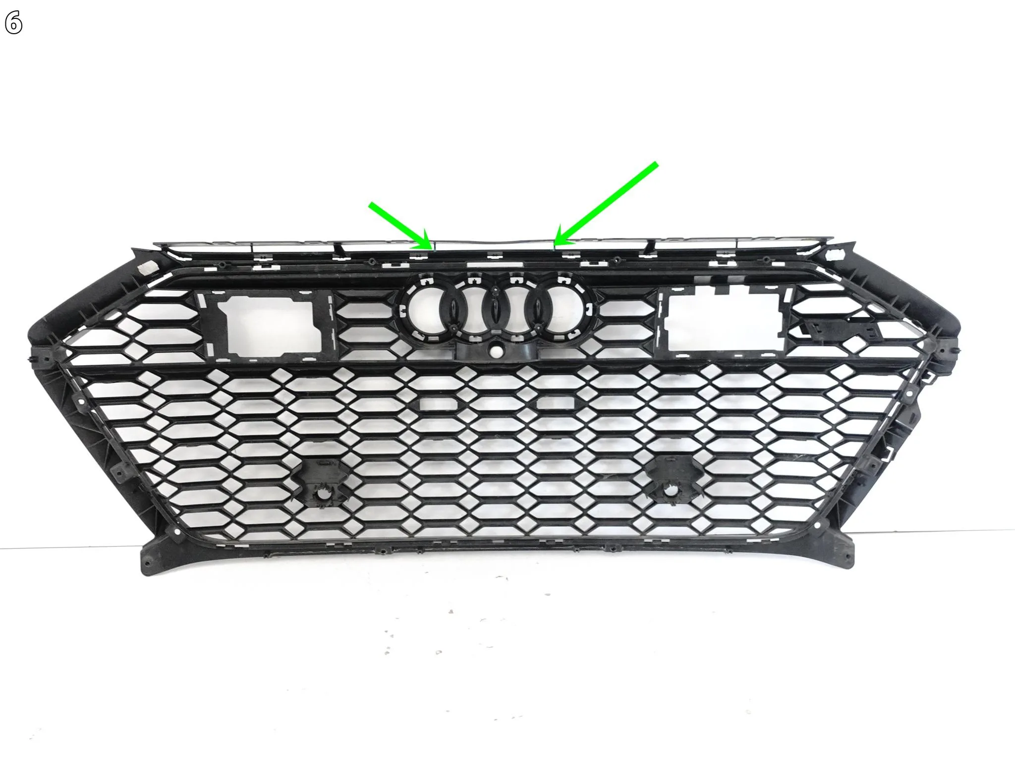 AUDI RS7 4K8 RS6 4K0 C8 20- GRILL ATRAPA KRATKA W ZDERZAK PRZÓD BLACK NIGHT 2a61bcfdd8dc5a600752abebc88401ca