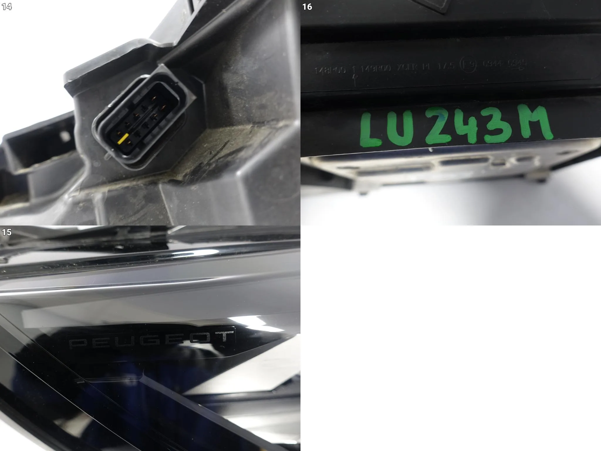 PEUGEOT 208 2008 II 2 LIFT P21 P24 23- LAMPA FULL LED PRAWA PRZÓD EUROPA 819f95e088a07d07955d9ac75274e1ac