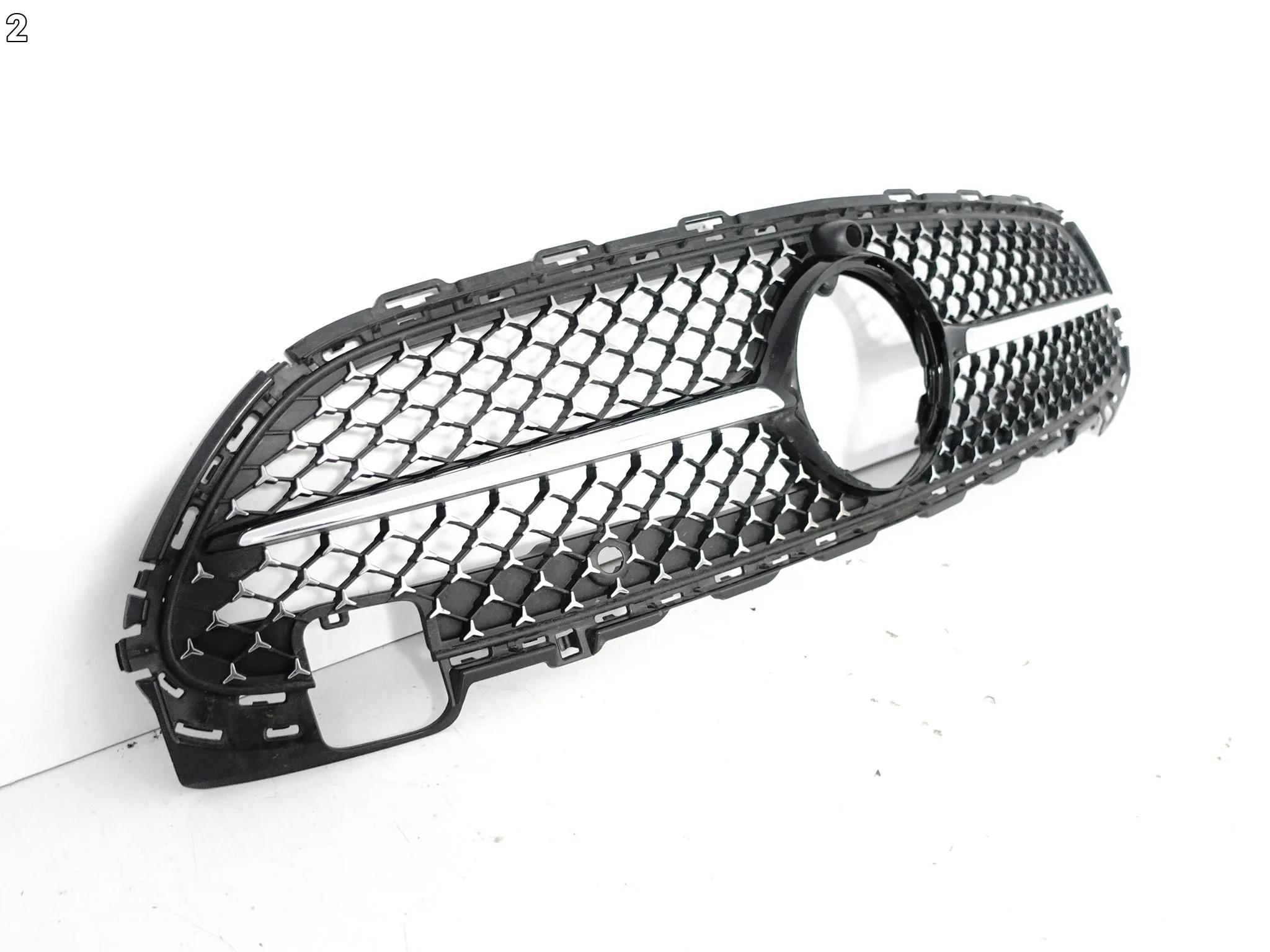 MERCEDES C-KLASA W206 S206 AMG LINE 21- GRILL ATRAPA KRATKA W ZDERZAK PRZÓD 2faa8245b74fca8870157fcec5d1cbfd