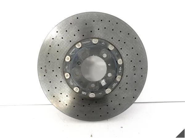 PORSCHE CAYENNE 9Y0 9Y3 PCCB TARCZA CERAMICZNA CERAMIC LEWA PRZÓD 440x40mm 980bea059ce1f8ac51574640ba3426ad