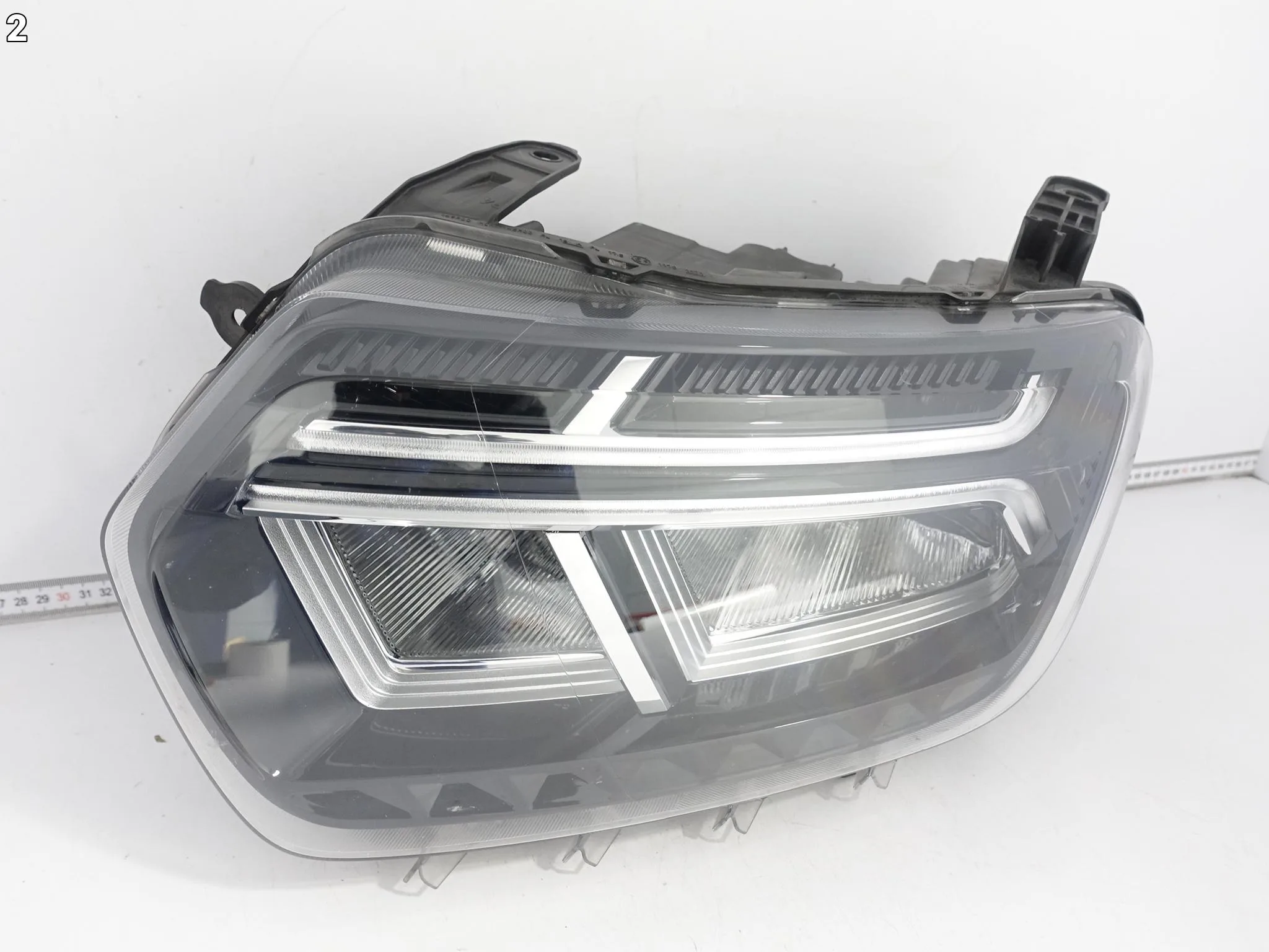 DACIA DUSTER II 2 LIFT 21-24 LAMPA HEADLIGHT FULL LED + H1 LEWA PRZÓD EU a688a6632951cd6aa552e583503b4185