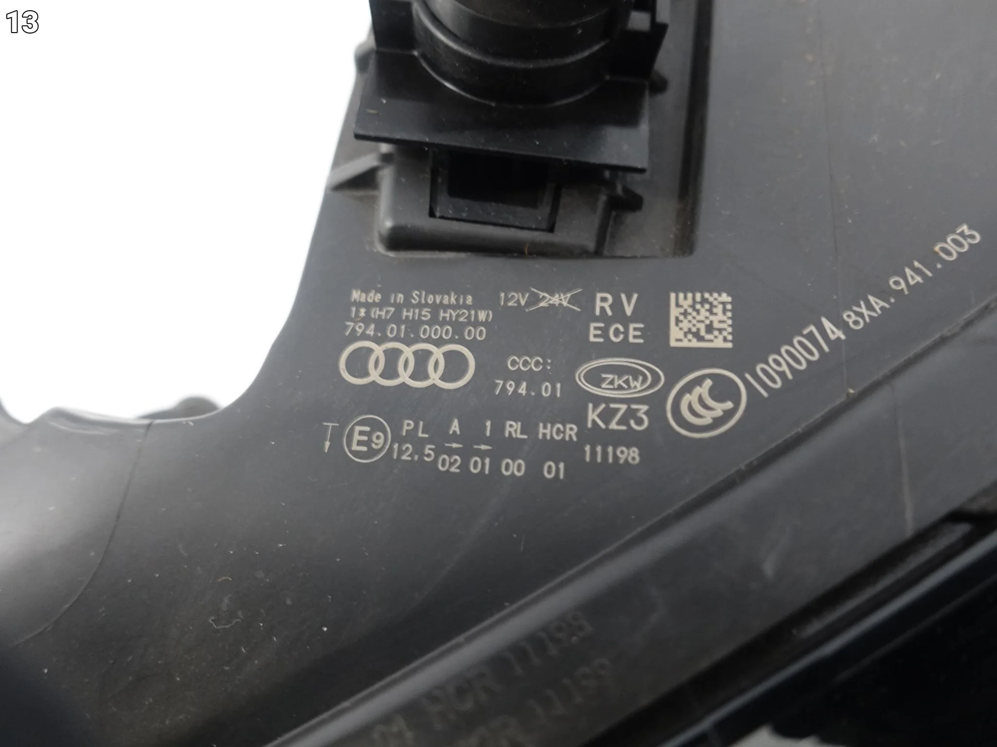 AUDI A1 S1 8X 8XA LIFT 14-18 LAMPA LEWA ZWYKŁA HALOGEN H7 PRZÓD EUROPA 92f510aa5da416de9ade216f5043d361