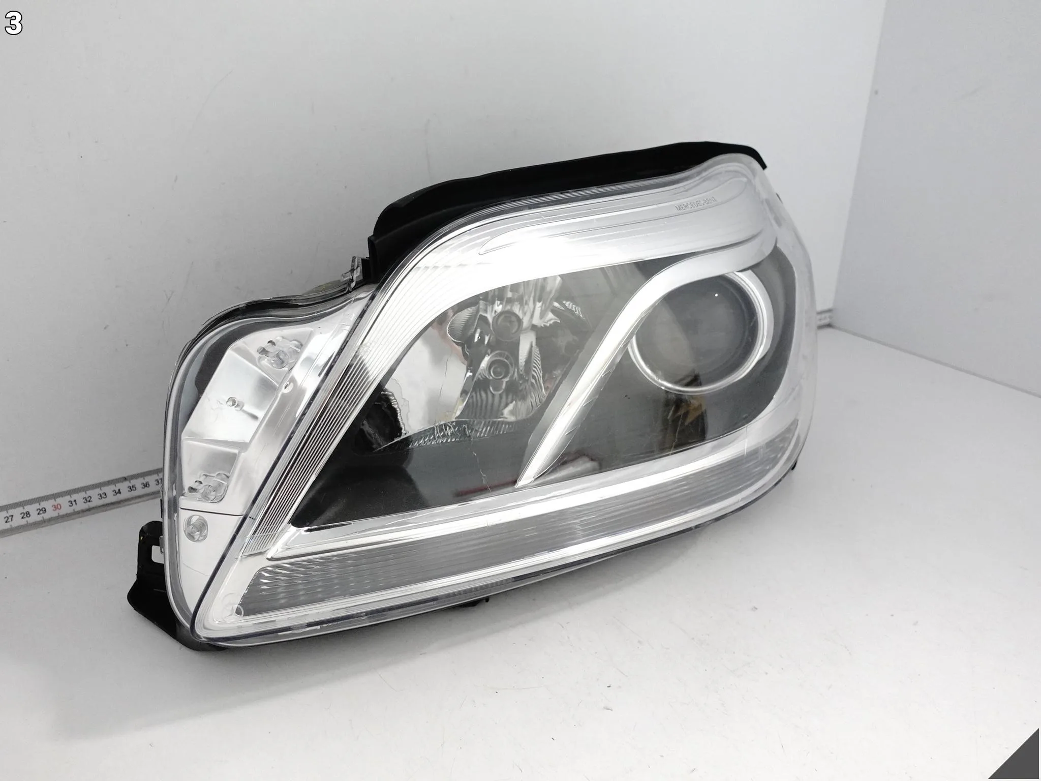 MERCEDES GL II X166 12-15 LAMPA HEADLIGHT ZWYKŁA HALOGEN LEWA PRZÓD UK 7159f91c05e887c17294178439bf6444