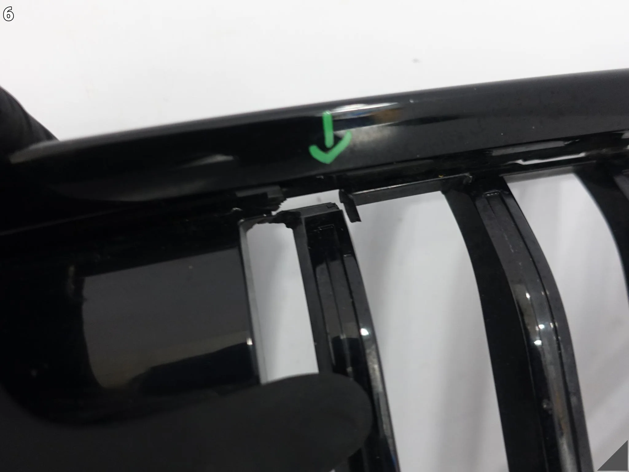 BMW 1 IV F70 M SHADOW LINE 24- GRILL ATRAPA + ZAŚLEPKA OSŁONA ZDERZAK PRZÓD 72bd18cf17bddfb060b5bc3b633e3551