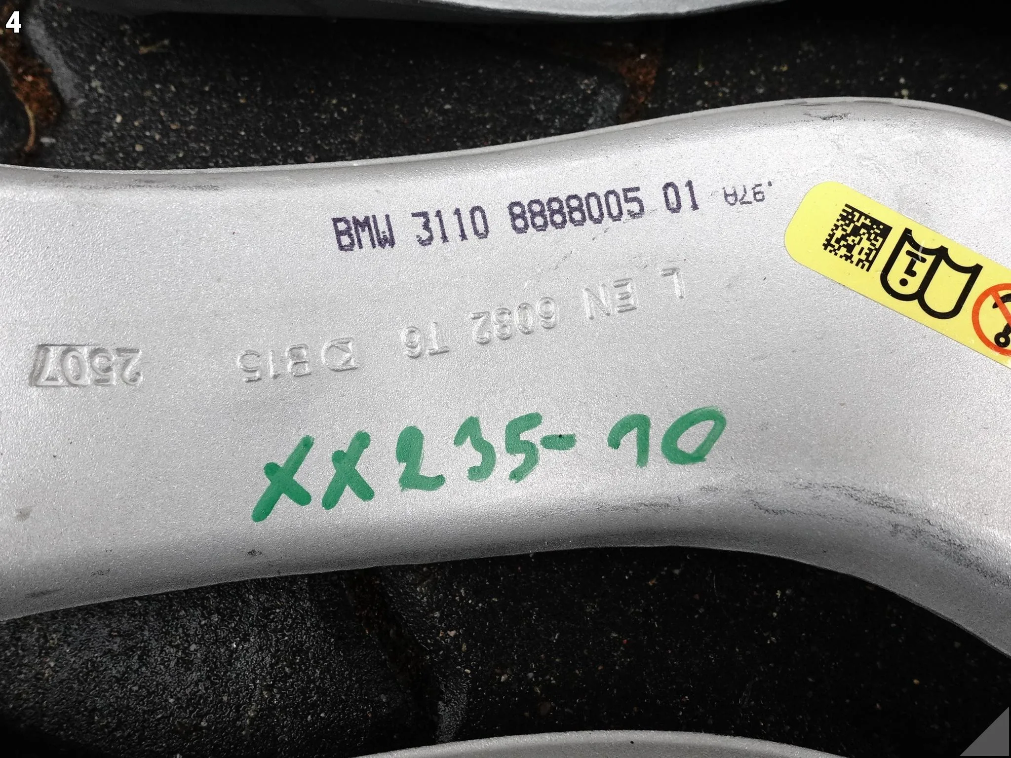 BMW M5 G90 G99 24- WAHACZ UKŁAD ZAWIESZENIA ZAWIESZENIE PRZÓD LEWY ORG b6499f928dcaac8cb97765eb5e4faf7a