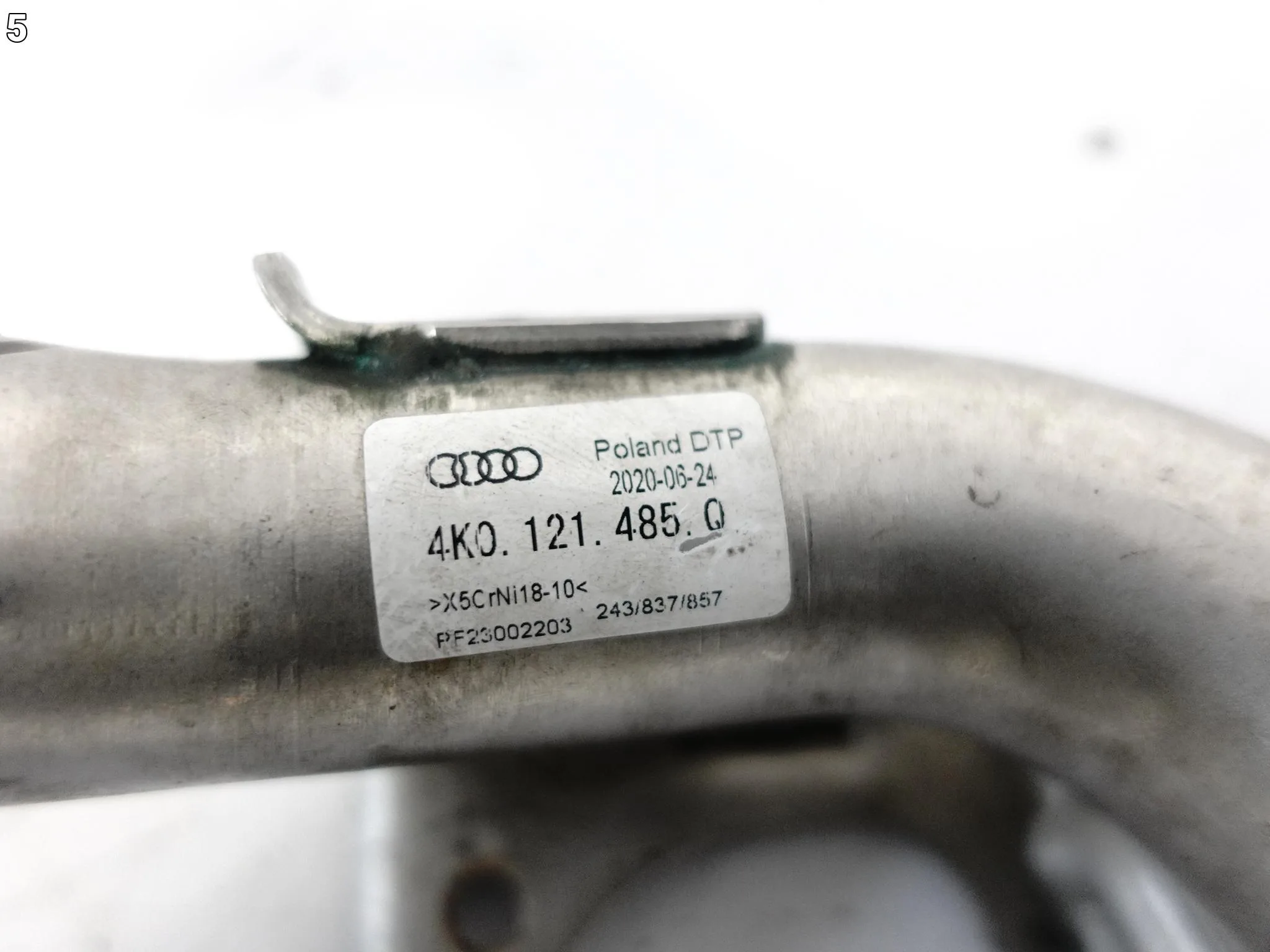AUDI RS7 RS6 4K8 4K0 C8 19-25 RURA PRZEWÓD WĄŻ PŁYNU CHŁODZĄCEGO WODY 4.0L ac13dc8aacb5b560d1d12a3f3a3ff2c0