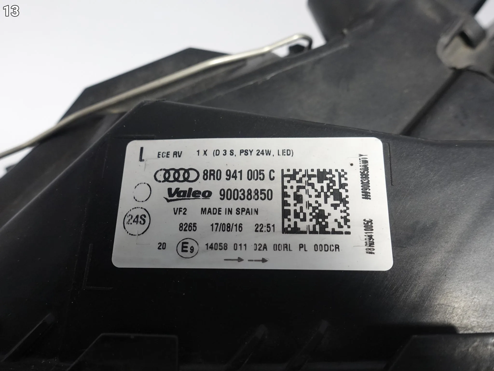 AUDI Q5 SQ5 8R0 LIFT 12-16 LAMPA NIESKRĘTNY XENON + LED LEWA PRZÓD EUROPA 3236c3eb459253a3dcc3e2c80c9c901b