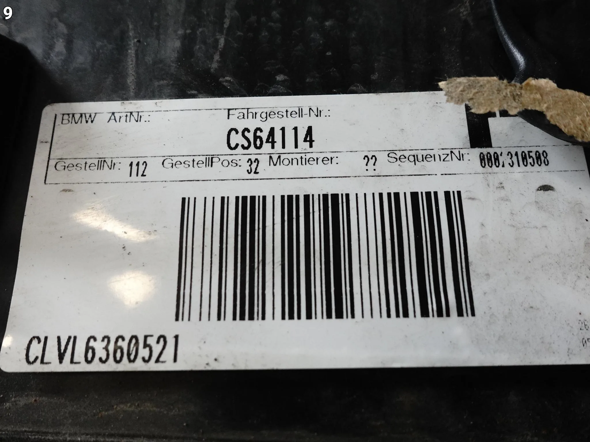 BMW iX IX I20 M-PAKIET 21- LISTWA NAKŁADKA OSŁONA DOLNA NA DRZWI PRZÓD LEWA 89b30eda102584c2f822b09bb83927b8