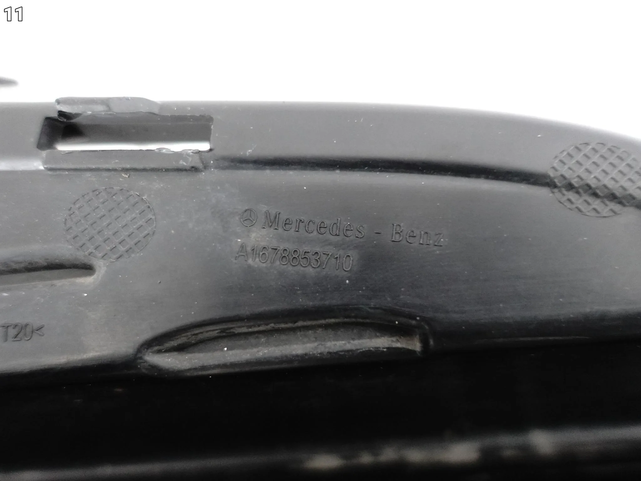 MERCEDES GLE W167 V167 C167 AMG MOPF LIFT 23- KRATKA W ZDERZAK PRZÓD LEWA 009d6097aea681bf3af717944355c093