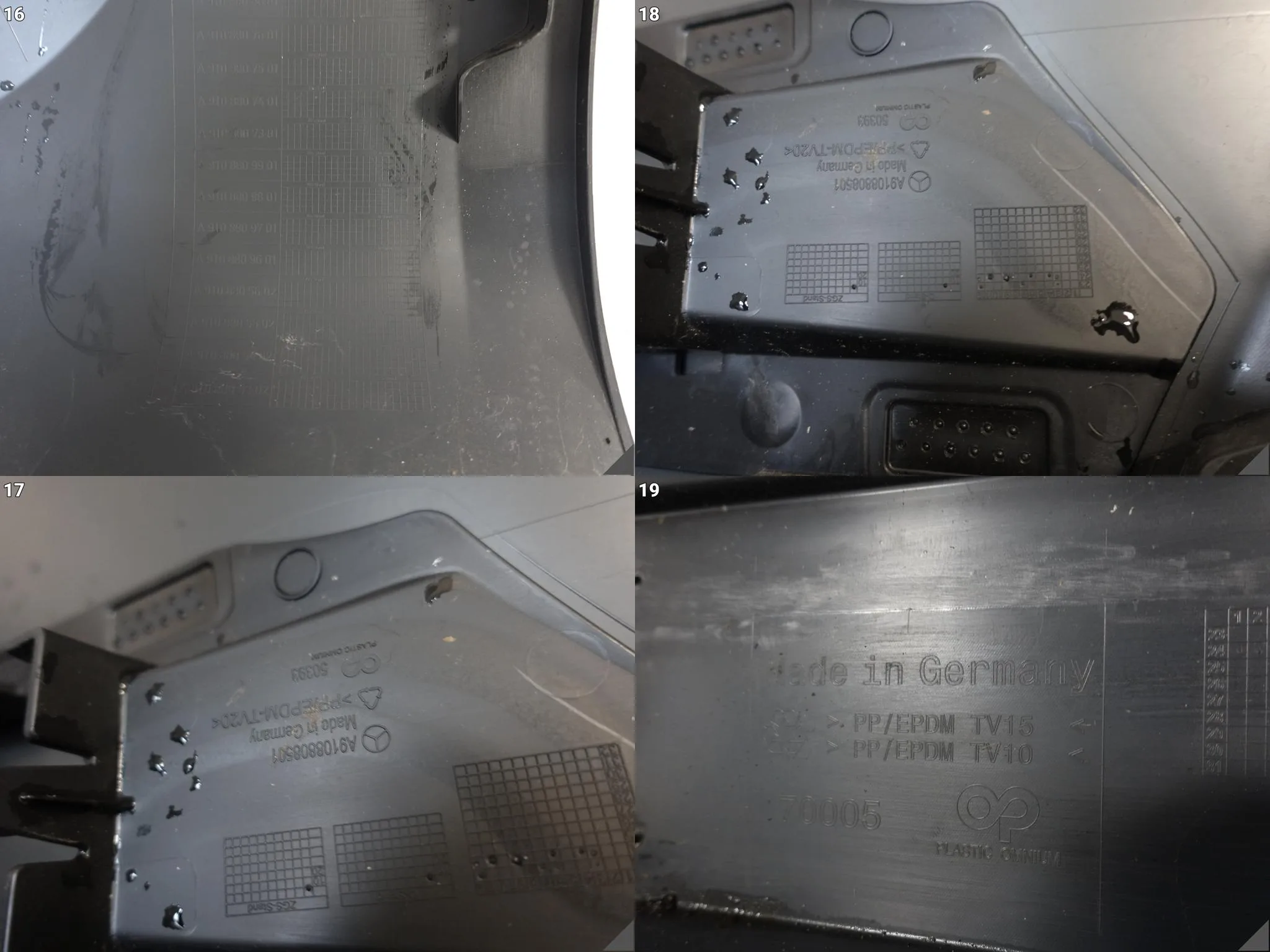 MERCEDES SPRINTER W907 W910 18- ZDERZAK+ KRATKA + ZAŚLEPKA PRZÓD (6xPDC) a304ea9d43f0d610e0b39756be3a0cc9