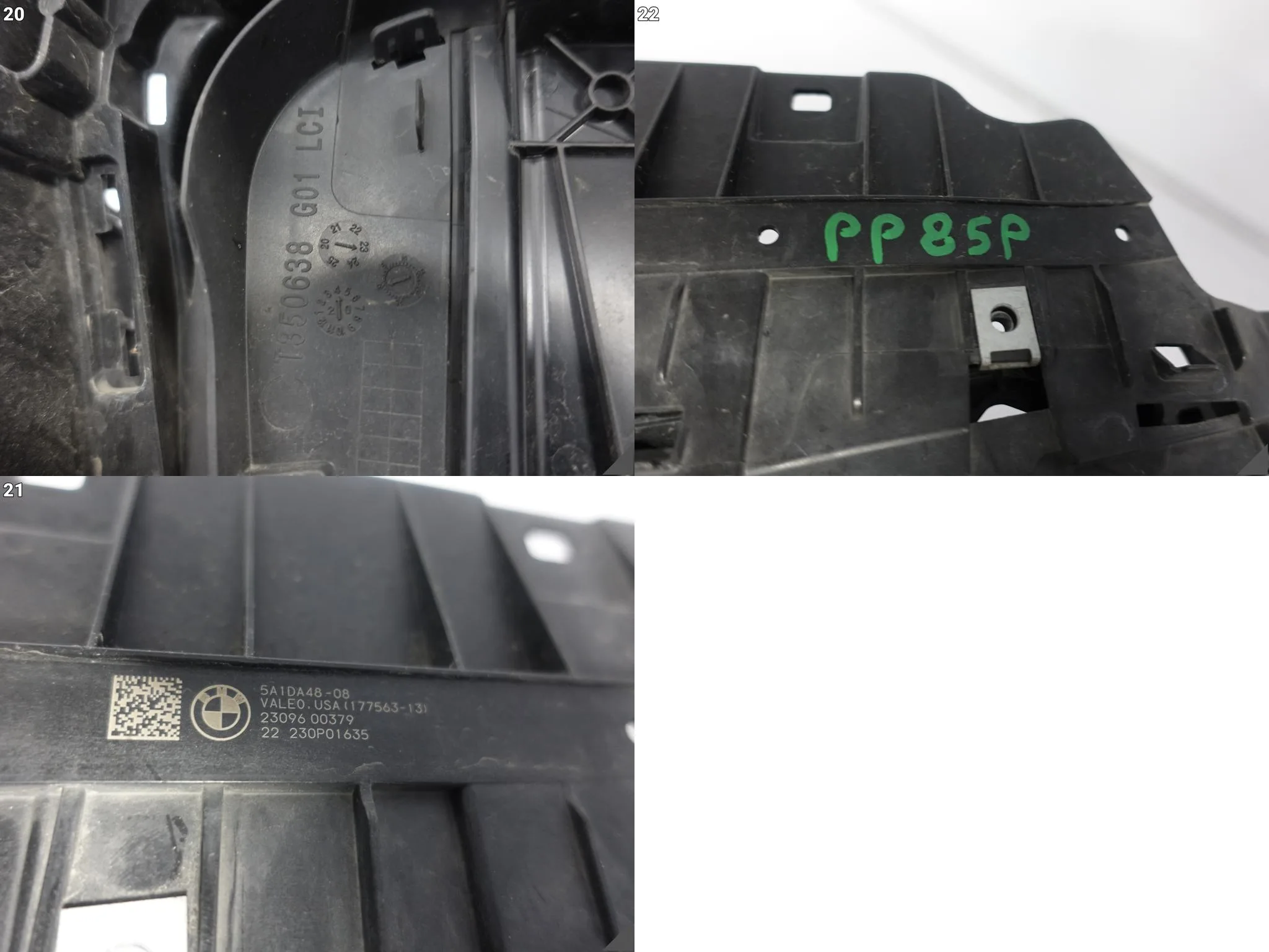 BMW X3 G01 X4 G02 LCI LIFT 21-24 KIEROWNICA POWIETRZA WLOT ŻALUZJA PRZÓD b64ee8c1cc87f2993ba7748dc3795bde