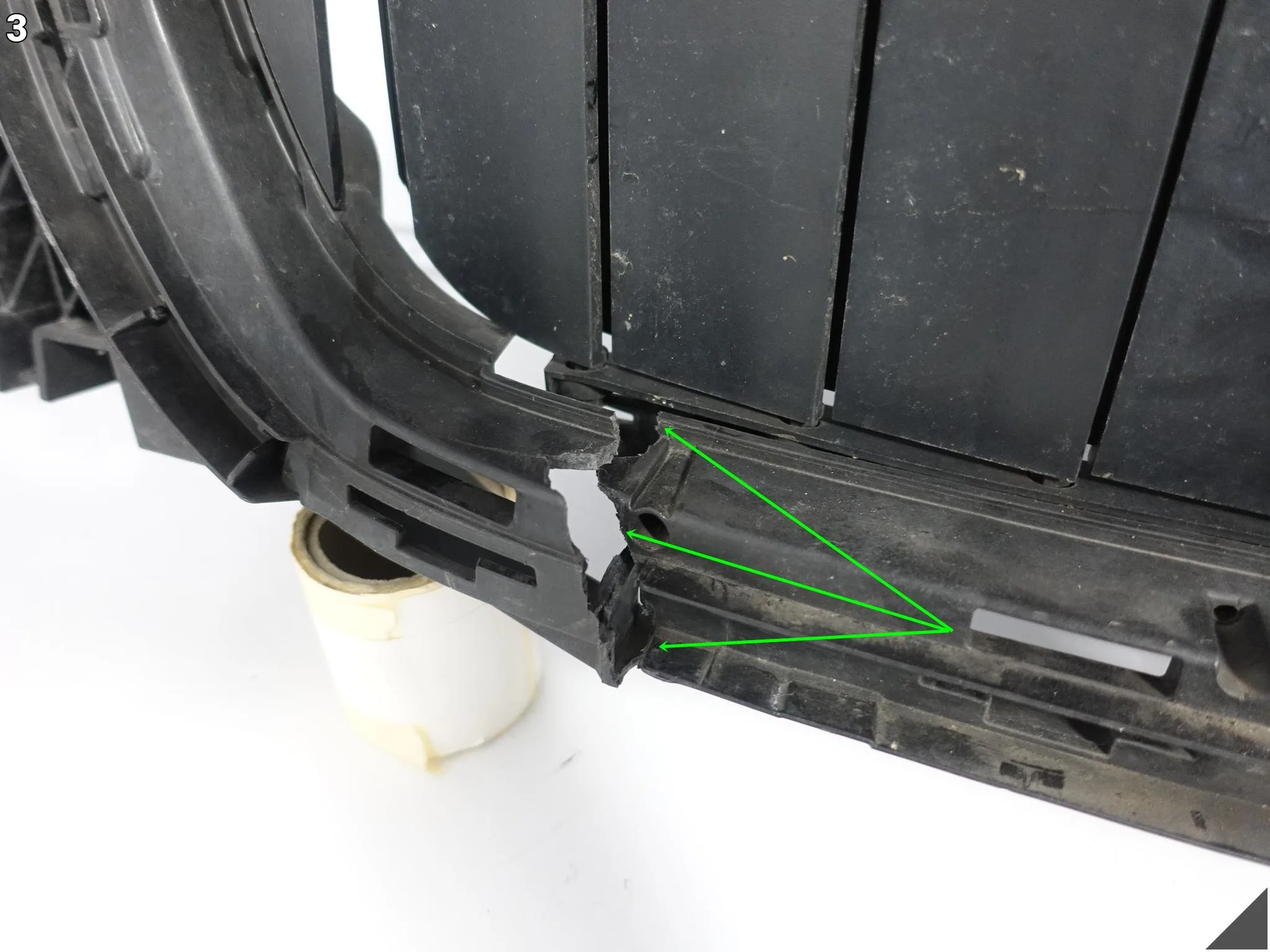 BMW X3 G01 X4 G02 LCI LIFT 21-24 KIEROWNICA POWIETRZA WLOT ŻALUZJA PRZÓD 4636390c1574a16176154b460a016916
