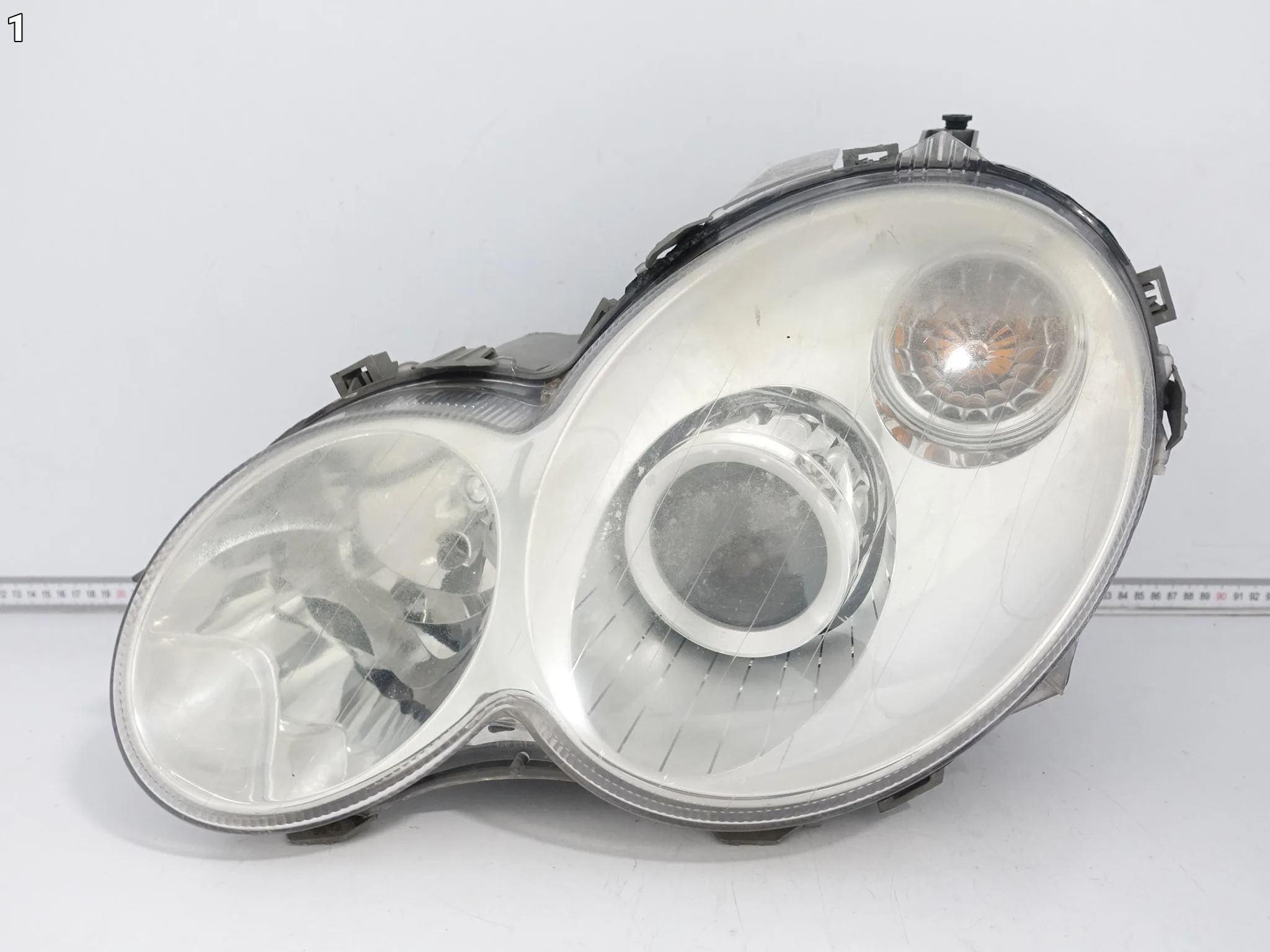 MERCEDES CLK C209 A209 01-09 LAMPA XENON LEWA PRZÓD EUROPA + PRZETWORNICA 36f3b05f3915c87c325a58f9653f9955