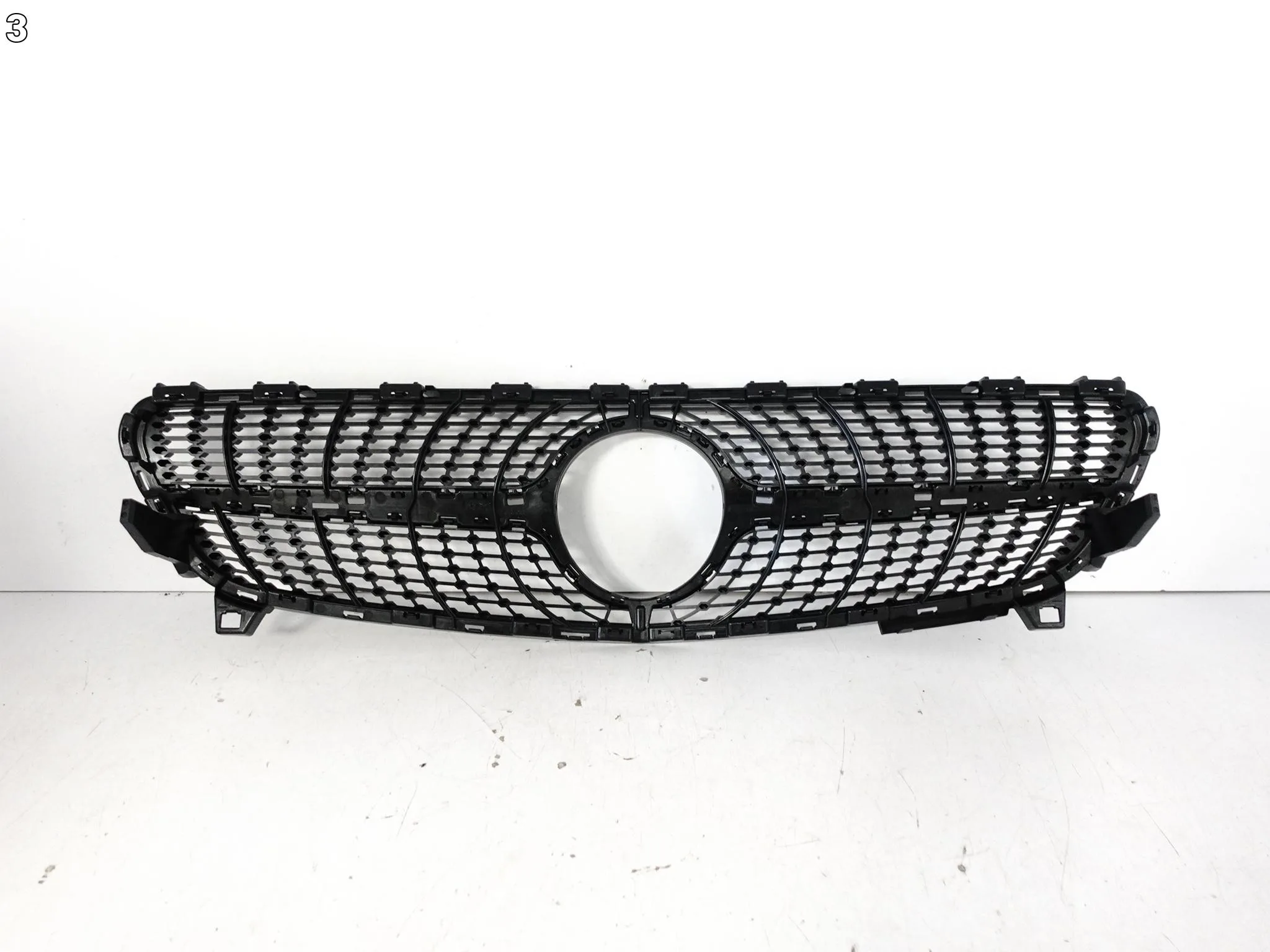 MERCEDES A-KLASA W176 LIFT MOPF AMG 15-18 GRILL ATRAPA KRATKA W ZDERZAK c04d3c1349287c0d707064213cc1495f
