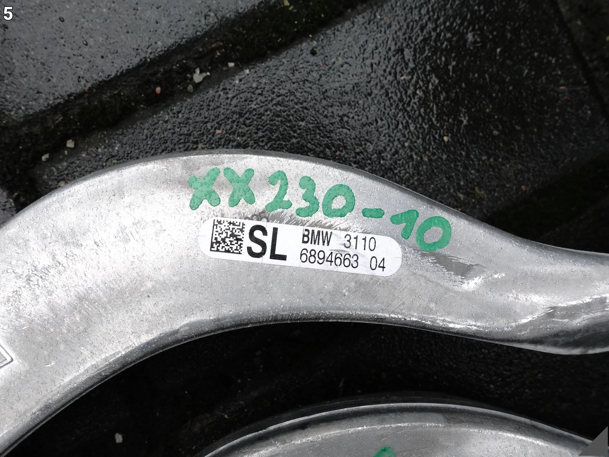 BMW 3 G20 G21 LCI G28 4 G22 G23 G42 WAHACZ ROZPRĘŻNY PRZÓD LEWY ORGINALNY 61d19ae05d84945f1dd3bef653e67110