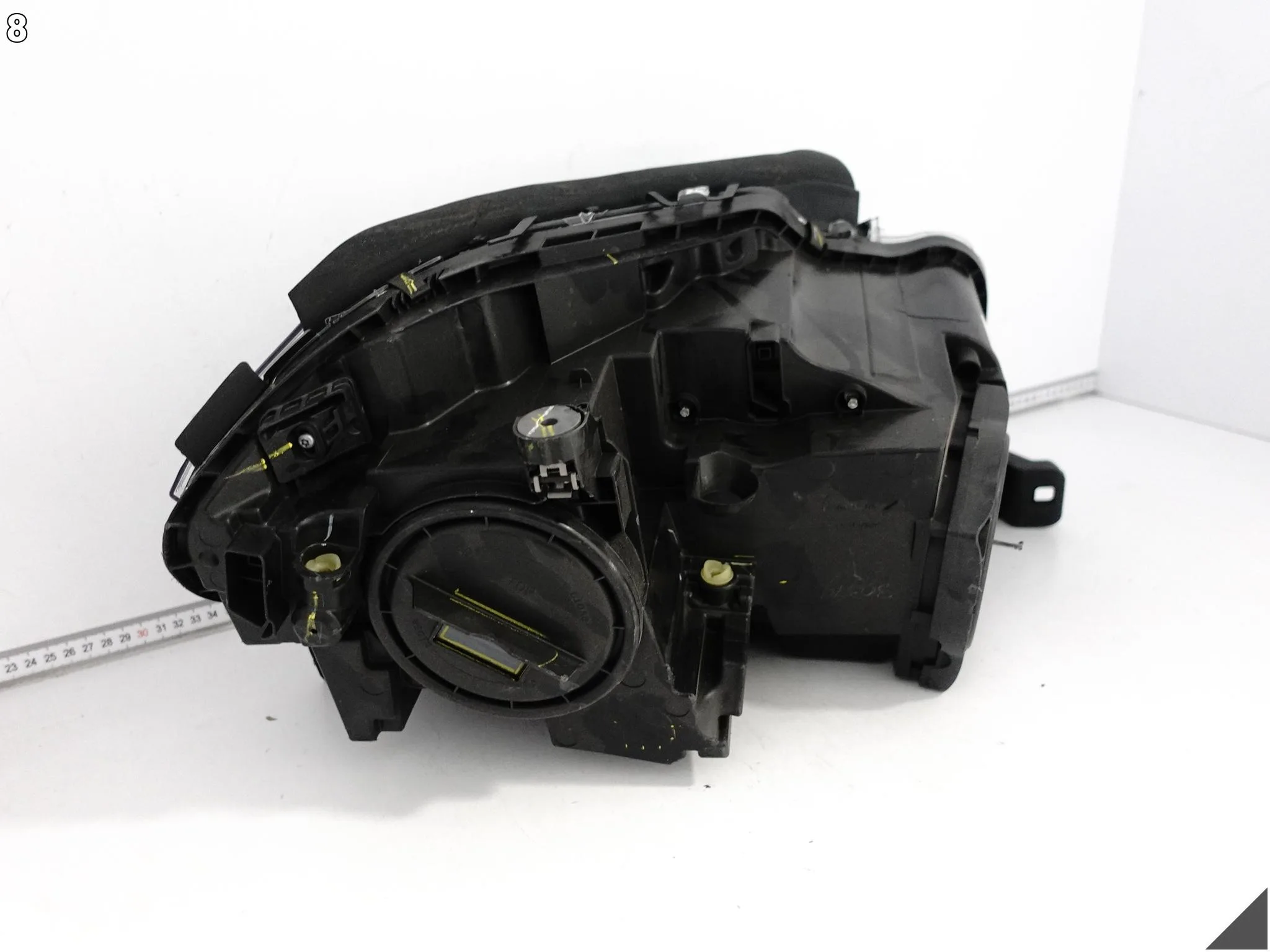MERCEDES GL II X166 12-15 LAMPA HEADLIGHT ZWYKŁA HALOGEN LEWA PRZÓD UK c83eb17e5cbbd5aad99072d44c4bfbb2