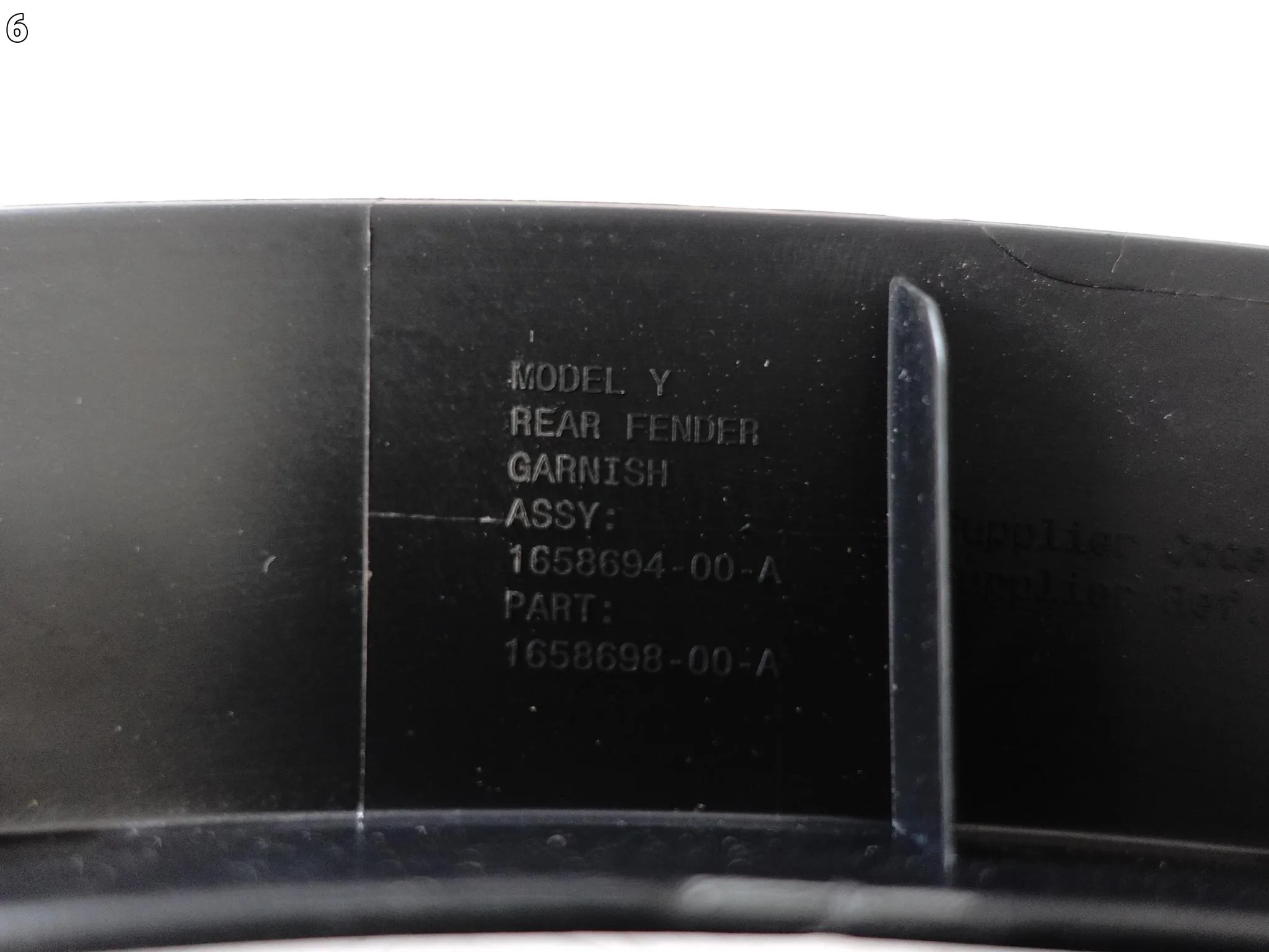 TESLA MODEL Y 20-25 LISTWA NAKŁADKA NA BŁOTNIK TYŁ PRAWA ORYGINALNA 221ebb3810359bbe63e1235f1ca45ceb