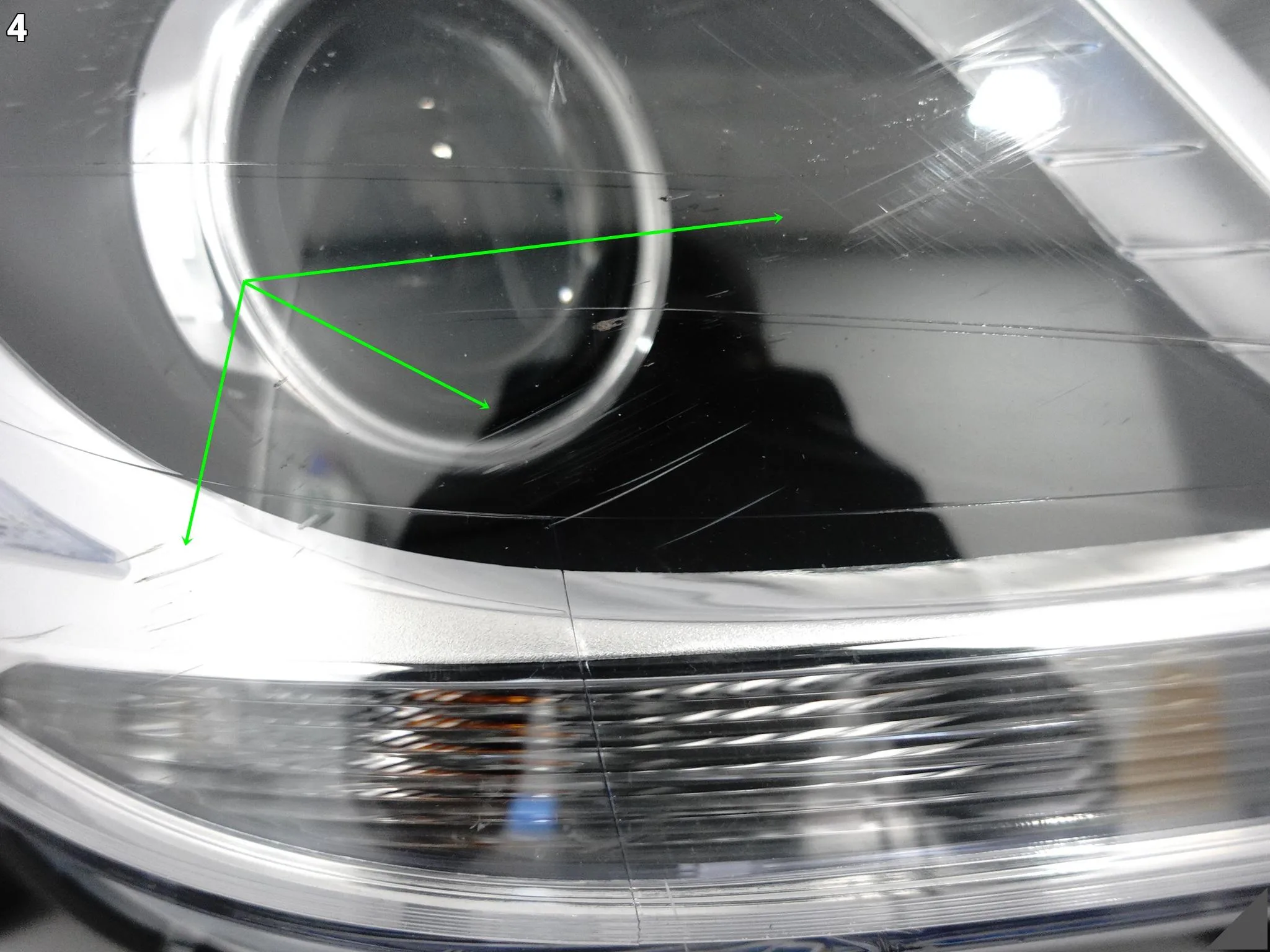 MERCEDES GL II X166 12-15 LAMPA HEADLIGHT ZWYKŁA HALOGEN PRAWA PRZÓD EU eee4db7de8d9ab107651f17fad5e754c