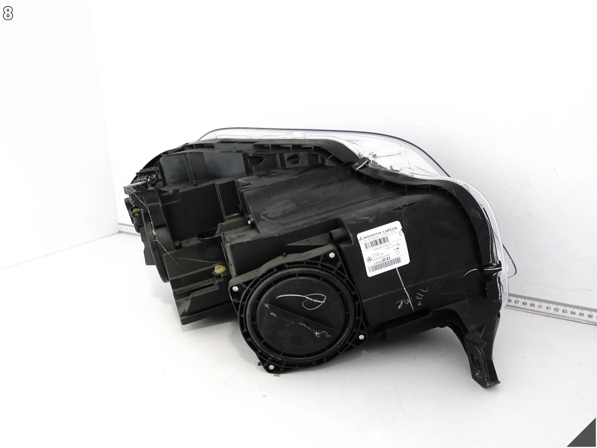MERCEDES GL II X166 12-15 LAMPA HEADLIGHT ZWYKŁA HALOGEN LEWA PRZÓD UK ed7a51241d940782c58c55081304afdb