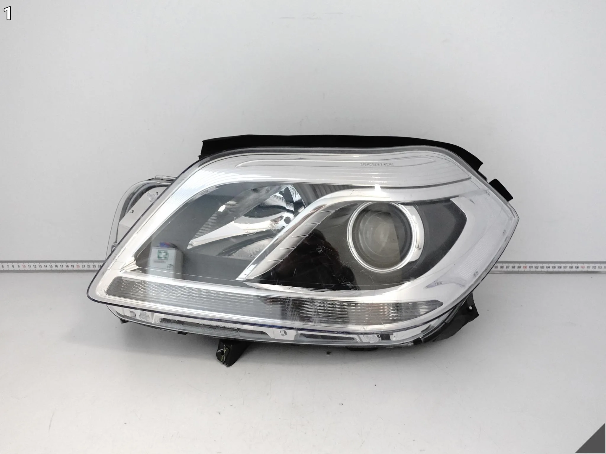 MERCEDES GL II X166 12-15 LAMPA HEADLIGHT ZWYKŁA HALOGEN LEWA PRZÓD EU 7858a2a3b1e730361809ebe0857516b4