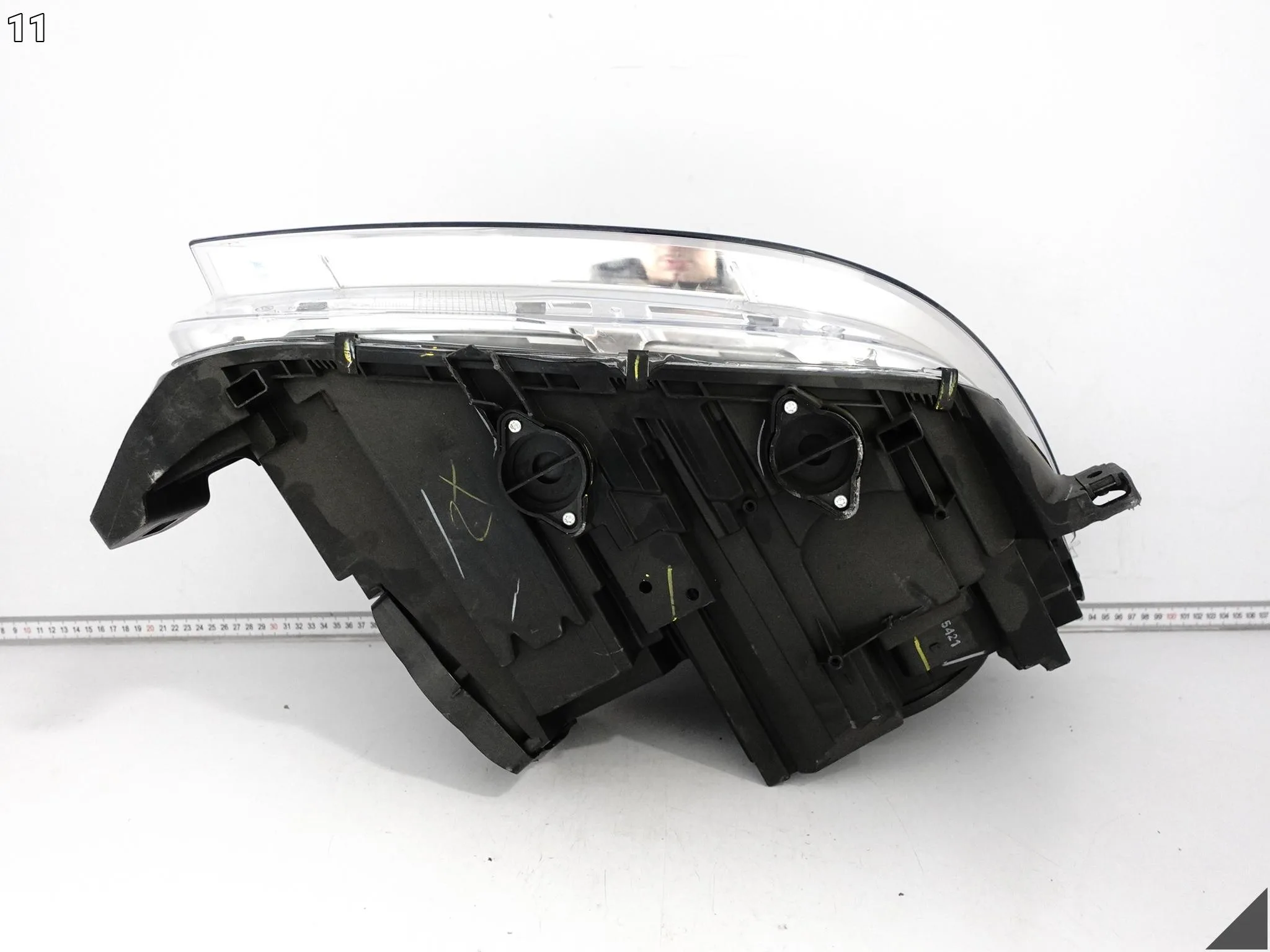 MERCEDES GL II X166 12-15 LAMPA HEADLIGHT ZWYKŁA HALOGEN LEWA PRZÓD UK 7cb9d8a93662cfcdf7c1e96b8d12fcc7