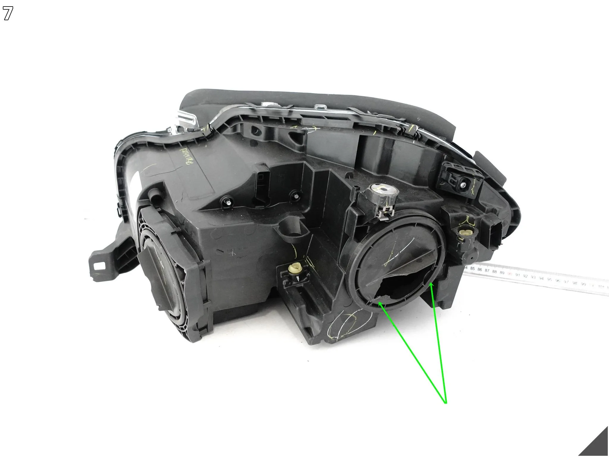 MERCEDES GL II X166 12-15 LAMPA HEADLIGHT ZWYKŁA HALOGEN PRAWA PRZÓD EU a7f9aceb7abae44764602af3a915632c