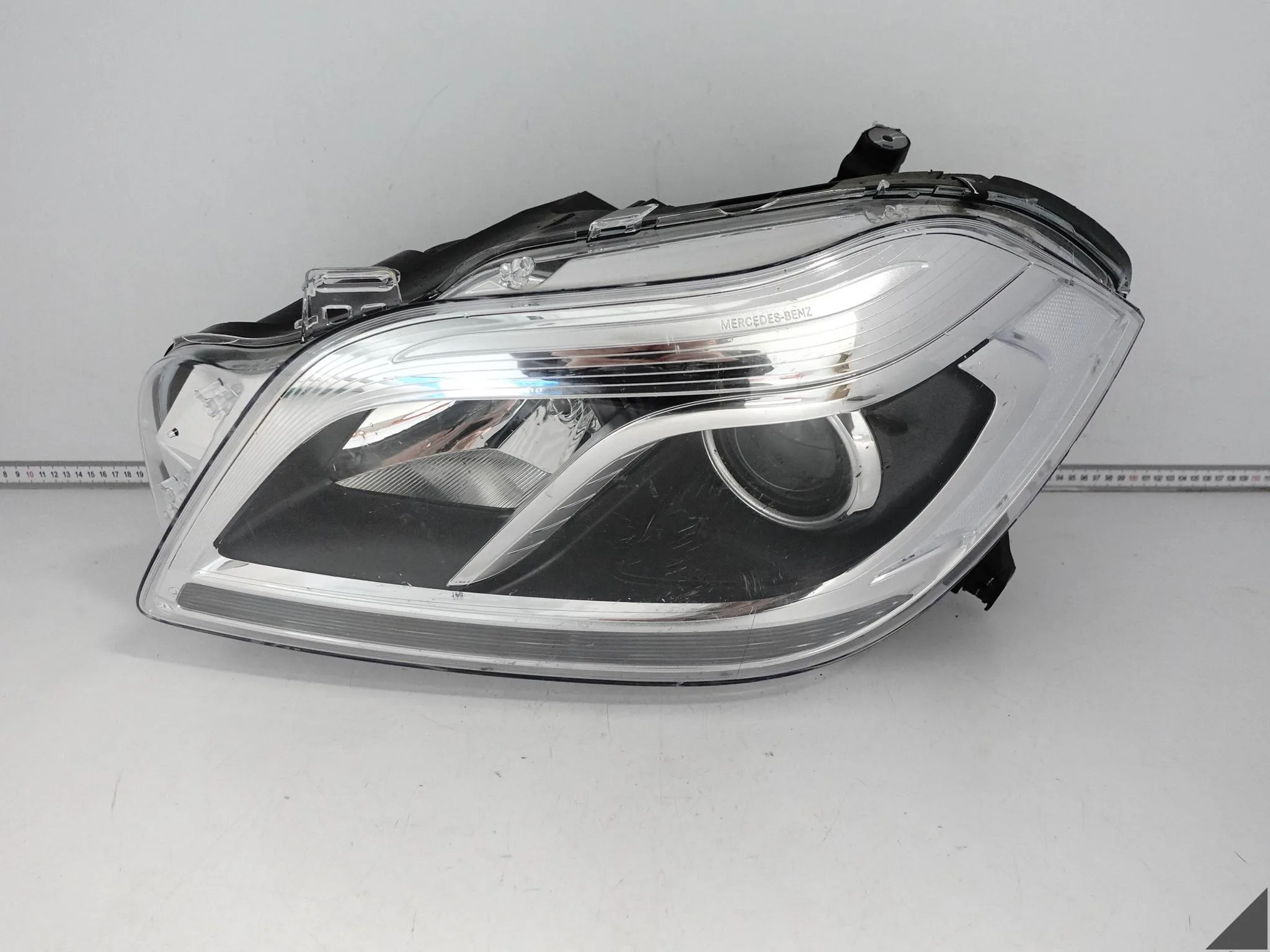 MERCEDES GL II X166 12-15 LAMPA HEADLIGHT ZWYKŁA HALOGEN LEWA PRZÓD UK c30fca1f636643634416fbdc4b6a4408