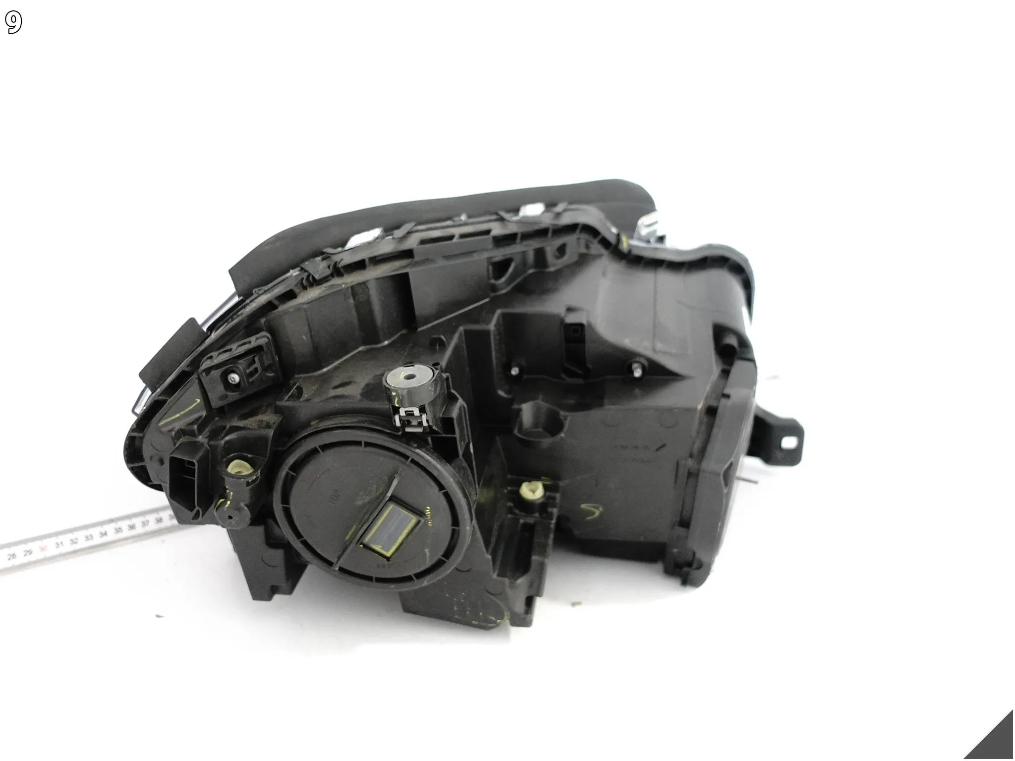 MERCEDES GL II X166 12-15 LAMPA HEADLIGHT ZWYKŁA HALOGEN LEWA PRZÓD UK d18c28471355ffee61034c59395d33d9