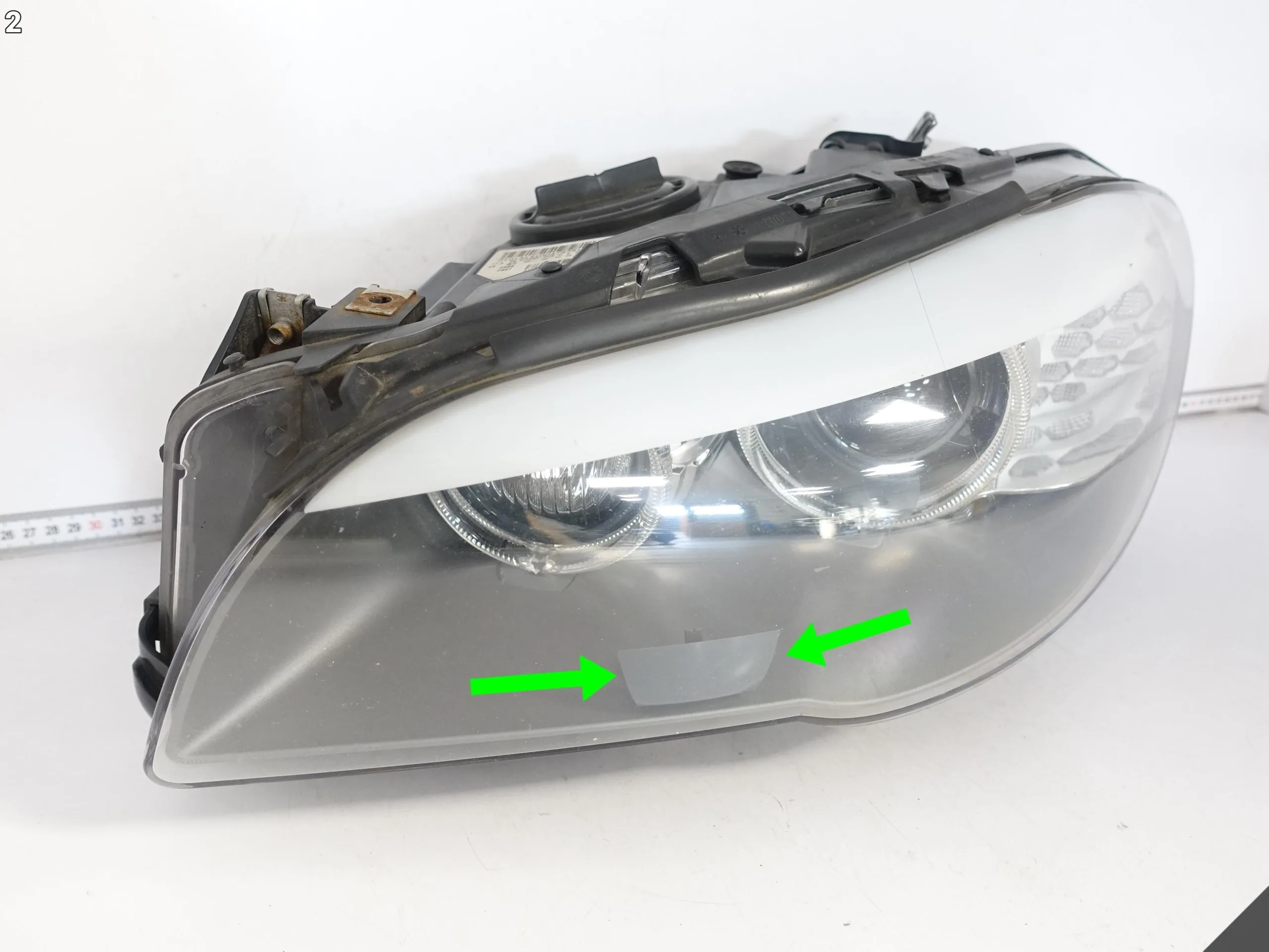 BMW 5 F10 F11 VFL 10-13 LAMPA XENON + LED SKRĘTNA DYNAMIC LEWA PRZÓD EUROPA f96da376bb9278fb7d60205af9654bff