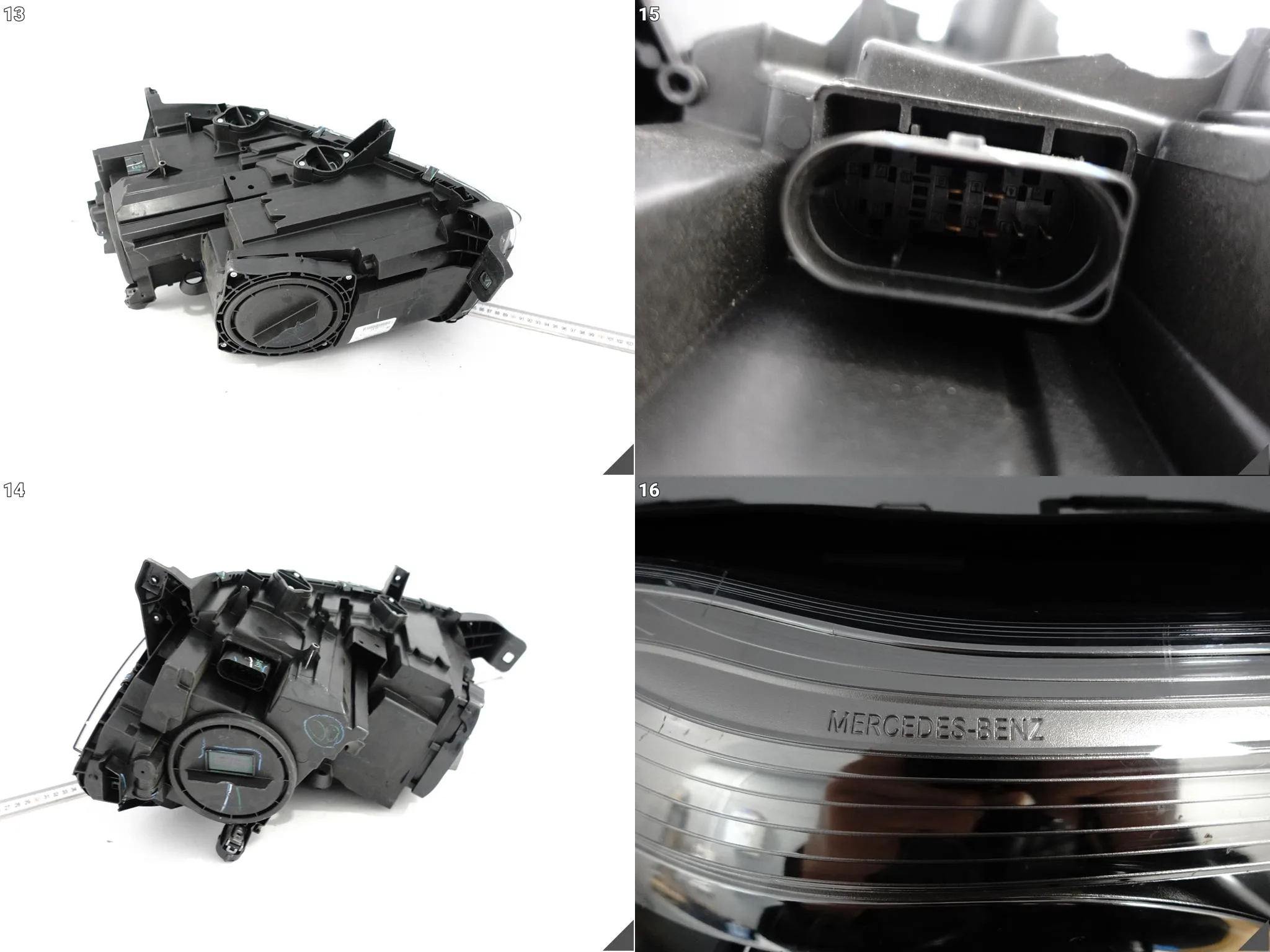 MERCEDES GL II X166 12-15 LAMPA HEADLIGHT ZWYKŁA HALOGEN PRAWA PRZÓD EU 94d6cad405a0791370491a81c0bfb1ba