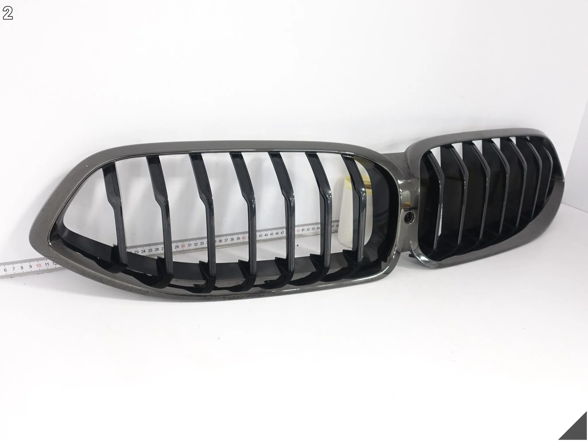 BMW 8 G14 G15 G16 M SHADOW LINE 18-22 GRILL ATRAPA NERKI ICAM PRZÓD 492056cd2c9b45be1a33032d0b979145