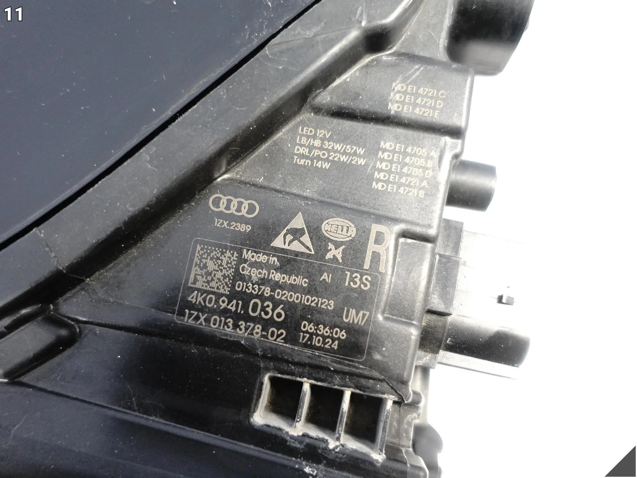 AUDI A6 S6 C8 4K0 18-25 LIFT LAMPA MATRIX FULL LED PRAWA PRZÓD EUROPA c37db84172a8bf4c8c34e0f4fd9f85c6