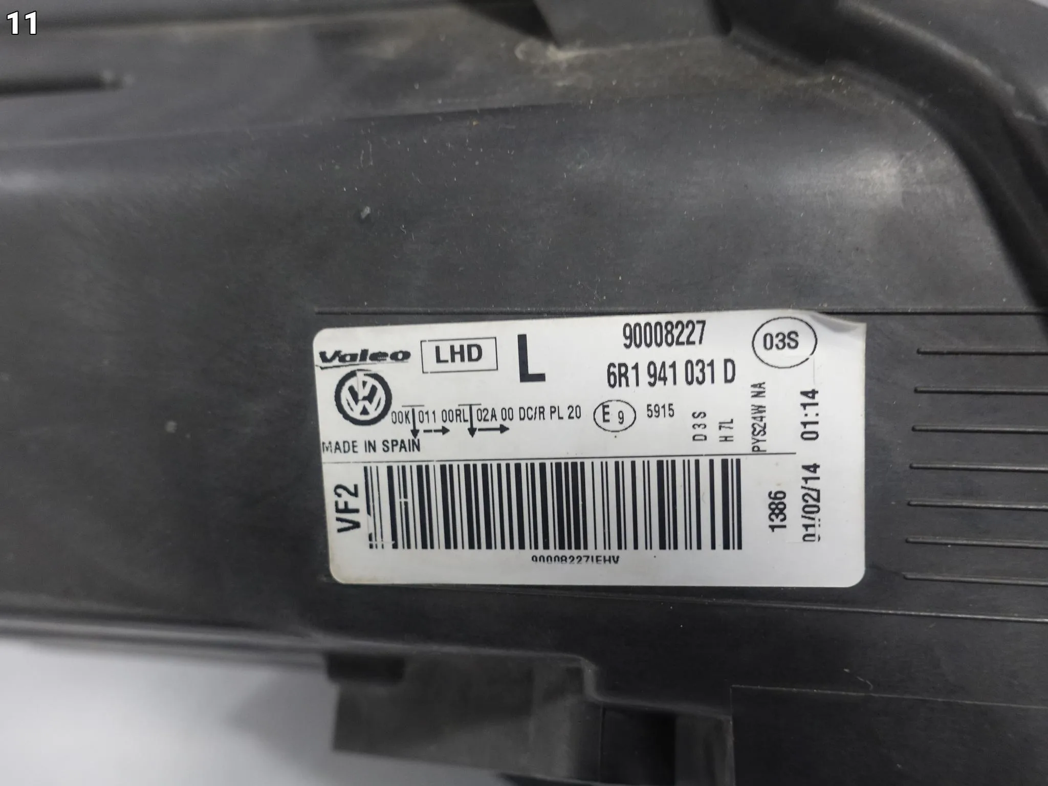 VW POLO V 5 6R1 6R0 GTI 09-14 LAMPA XENON + LED LEWA PRZÓD EUROPA 59ce67c7a3f30e697d90b355b0af4a36