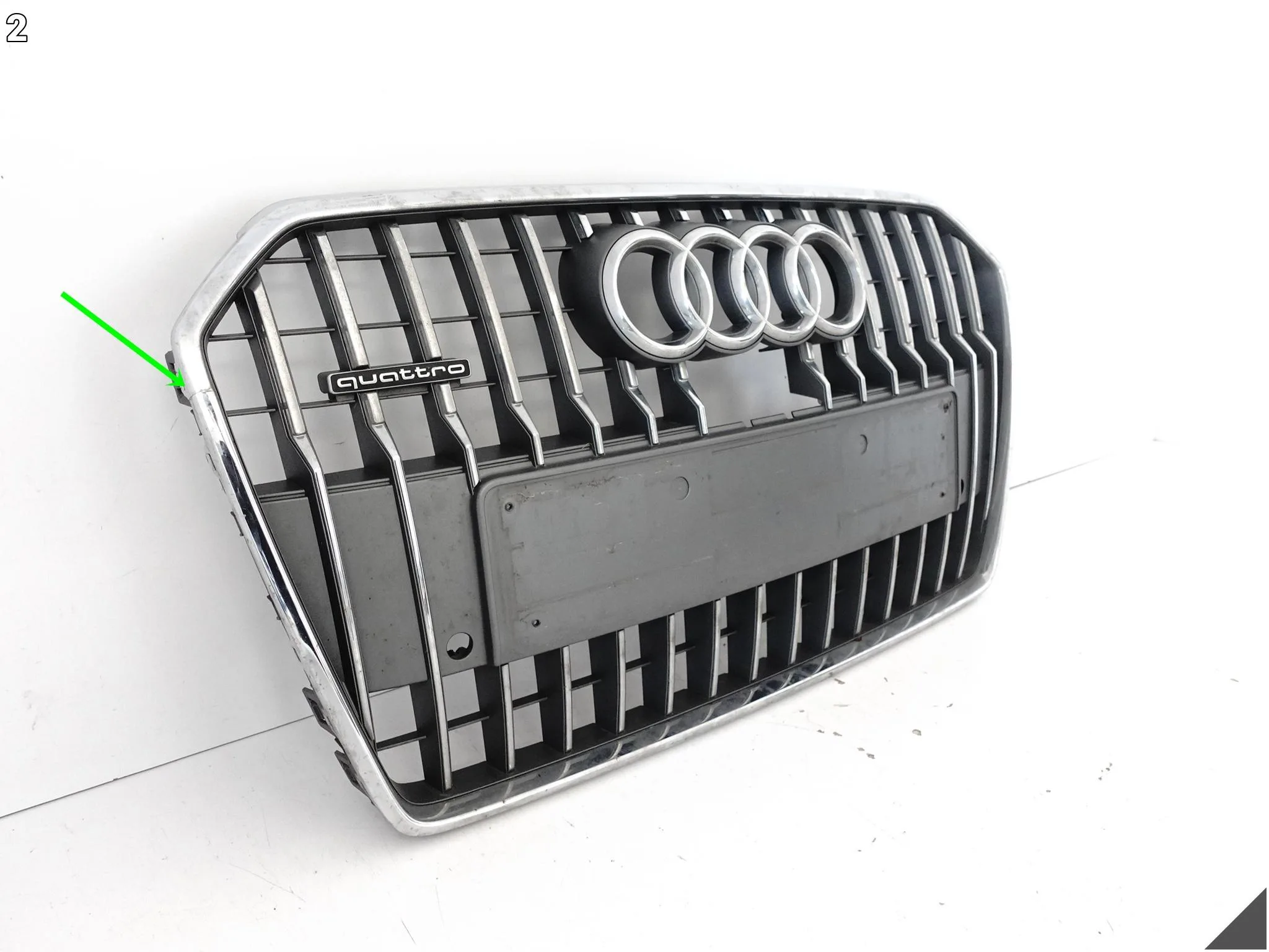 AUDI A6 ALLROAD C7 4G0 LIFT 14-18 ZDERZAK GRILL ATRAPA CHŁODNICY PRZÓD 4caf91921290ab90988e80a129854aba