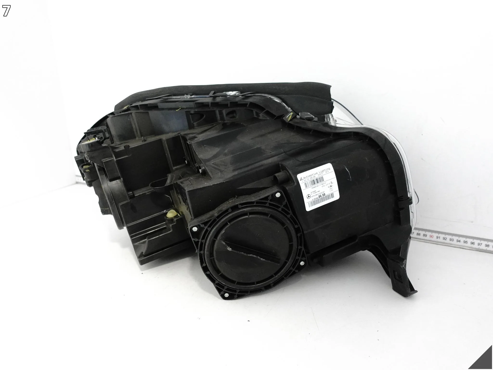 MERCEDES GL II X166 12-15 LAMPA HEADLIGHT ZWYKŁA HALOGEN LEWA PRZÓD UK 364221ff8f6839fe0df340308663cd64
