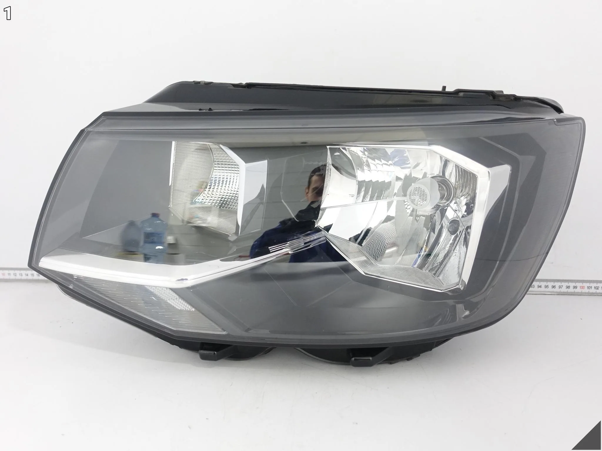 VW T6 TRANSPORTER 7E1 15-19 LAMPA HEADLIGHT ZWYKŁA HALOGEN LEWA PRZÓD EU 690ea74ec3e3435c6322c44bb6fa0ba2