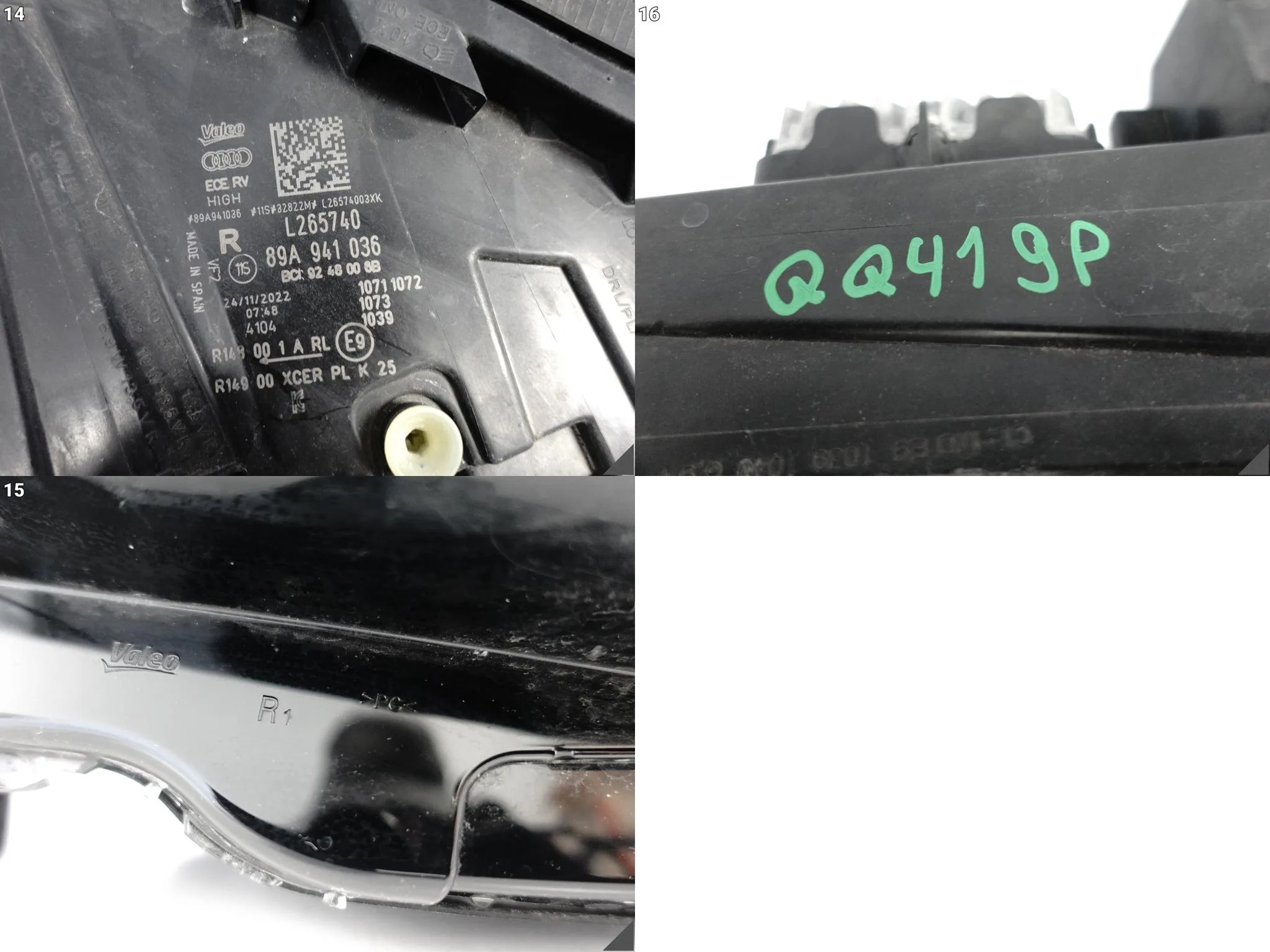 AUDI Q4 E-TRON 89A 21- LAMPA MATRIX HIGH FULL LED PRAWA PRZÓD EUROPA c62dbd00e19a2c7d86dfad0ee33e0145