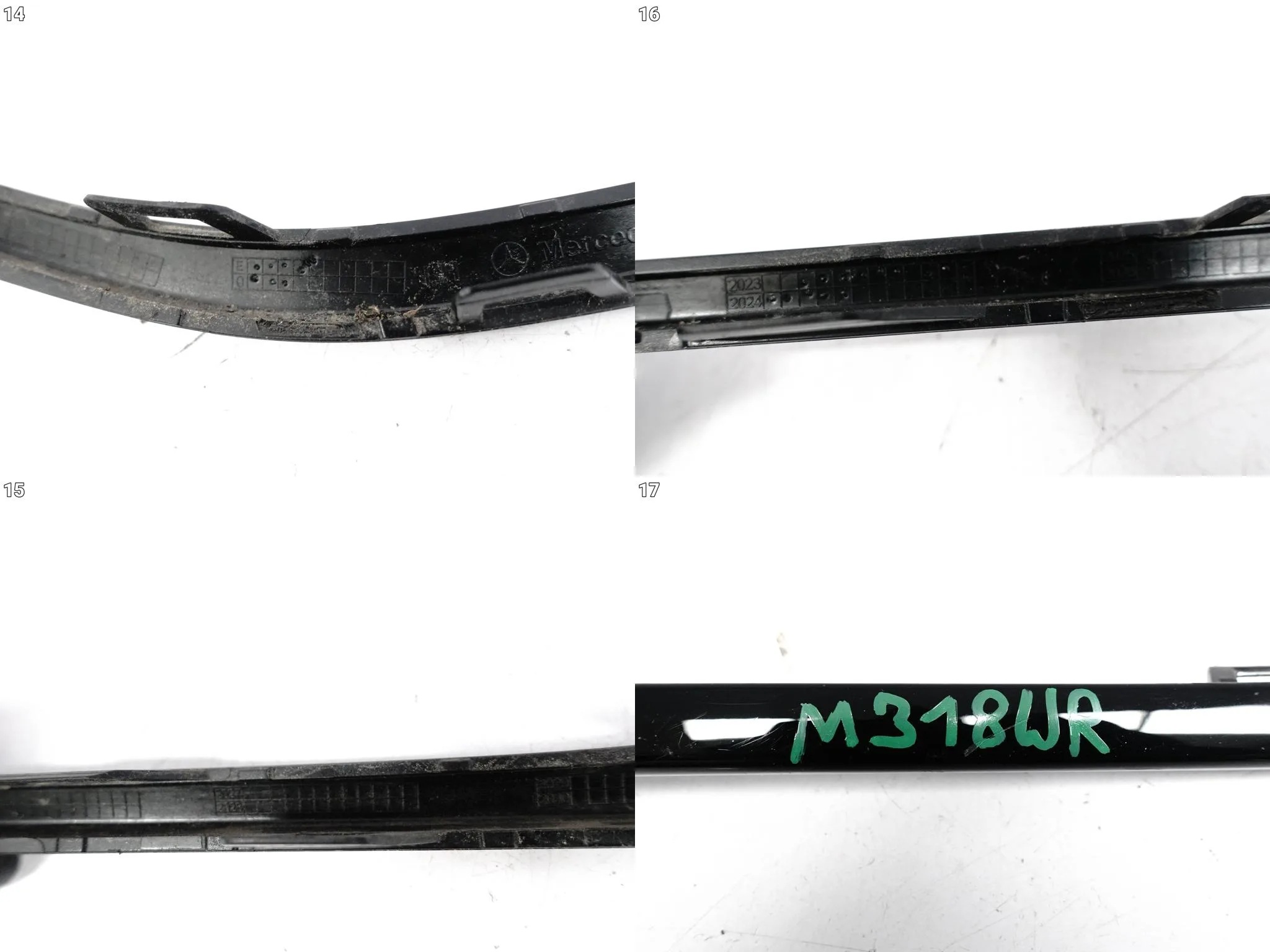 MERCEDES GLE W167 V167 C167 AMG MOPF LIFT 23- LISTWA NA ZDERZAK PRZÓD LEWA f725c7a262924ac15488e214a4280109