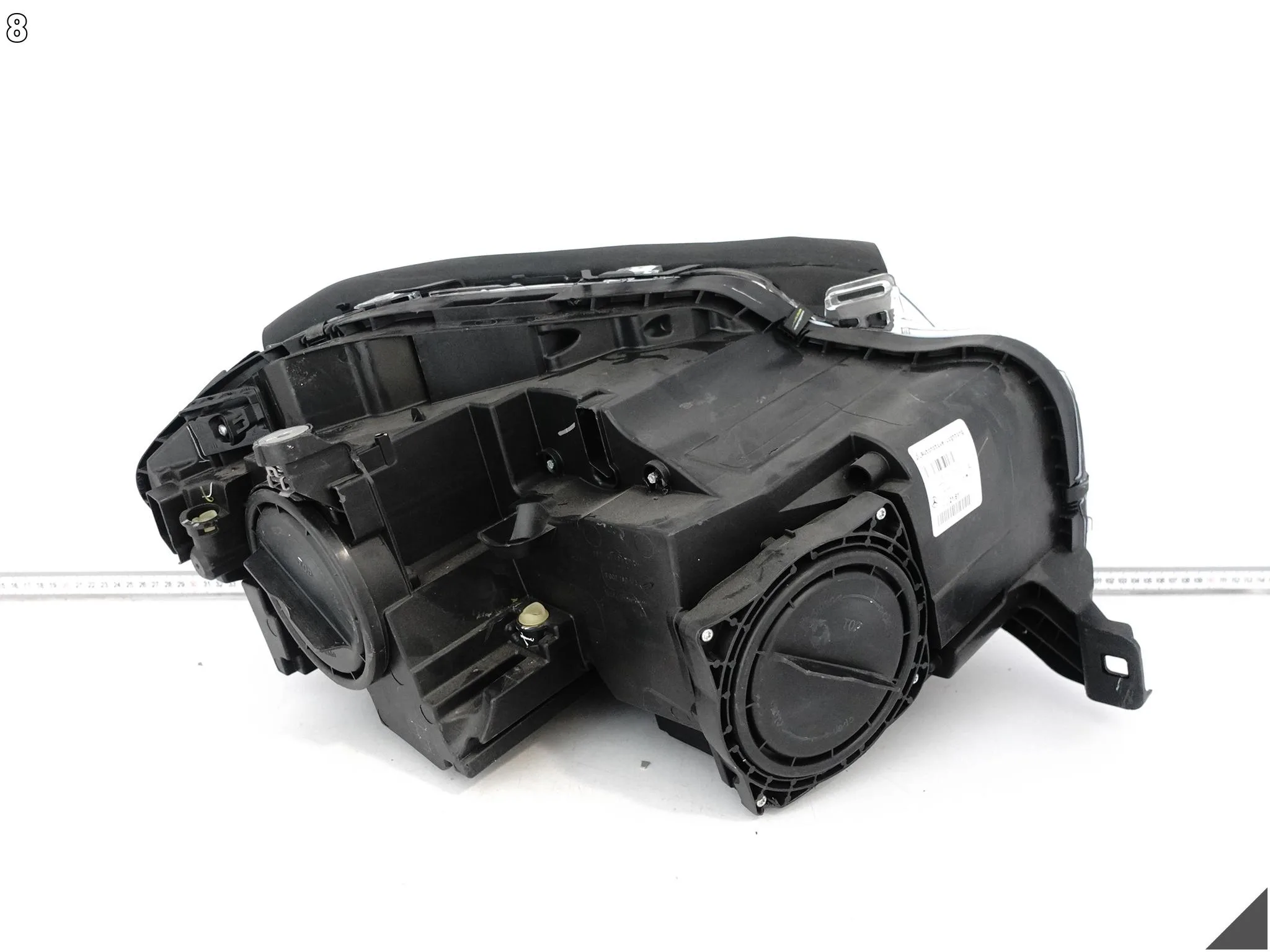 MERCEDES GL II X166 12-15 LAMPA HEADLIGHT ZWYKŁA HALOGEN LEWA PRZÓD EU 1176b4592ffdca3e3a015f6d8f624173
