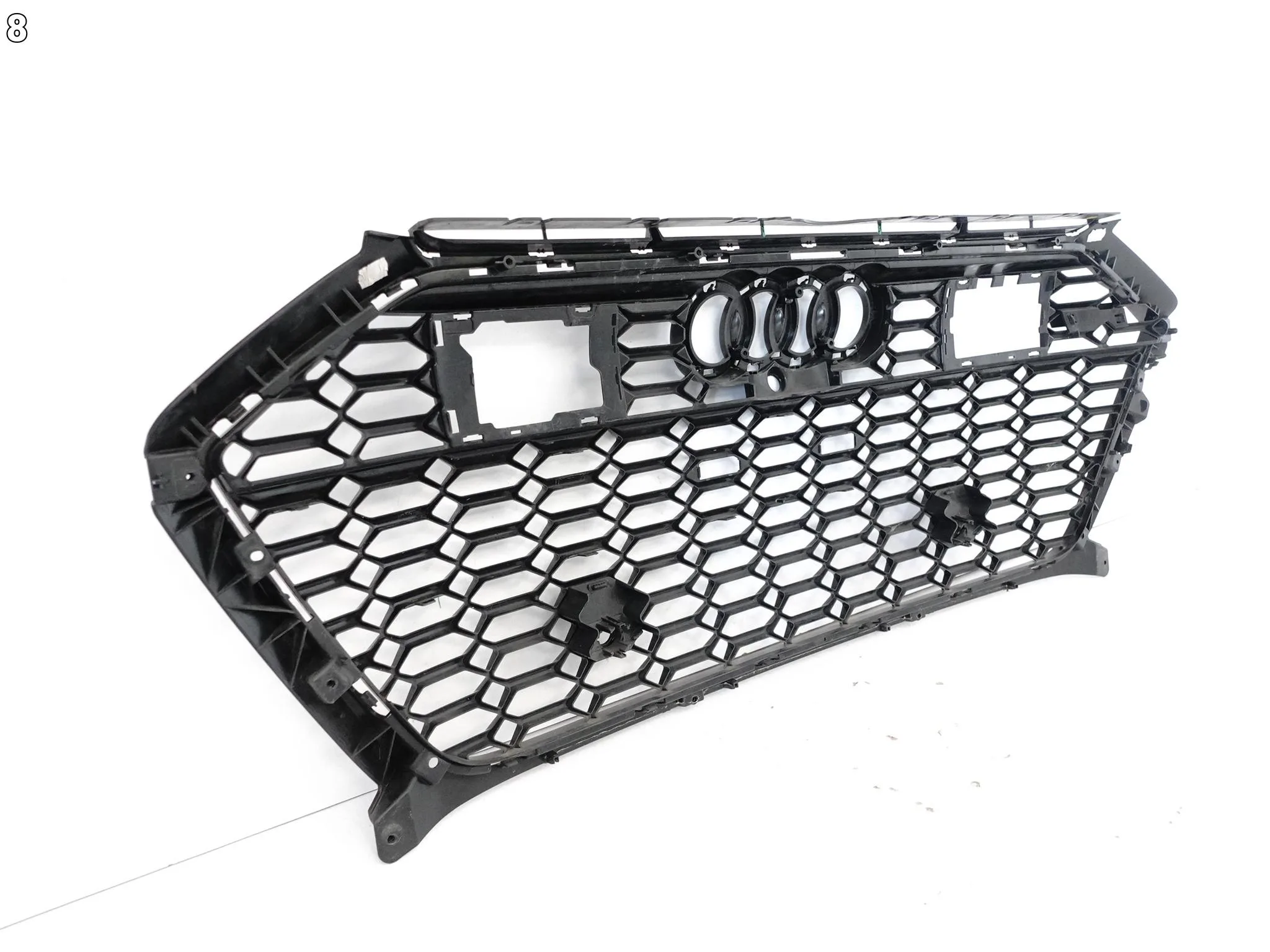 AUDI RS7 4K8 RS6 4K0 C8 20- GRILL ATRAPA KRATKA W ZDERZAK PRZÓD BLACK NIGHT 38444fa709c2e0352a30f41310f6d94b