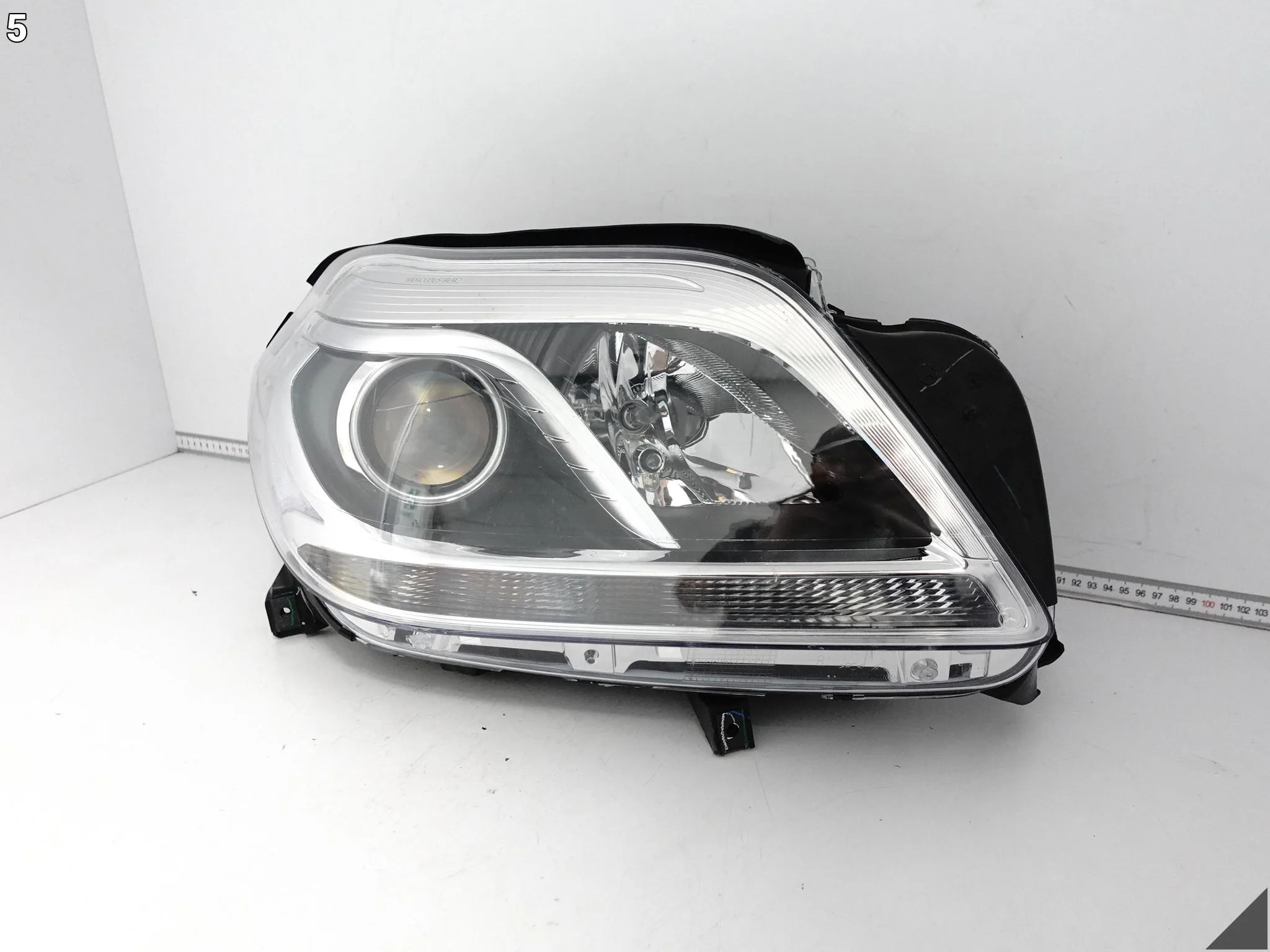 MERCEDES GL II X166 12-15 LAMPA HEADLIGHT ZWYKŁA HALOGEN PRAWA PRZÓD EU eeab3763d46da38832ebbd5d4a9a48bf