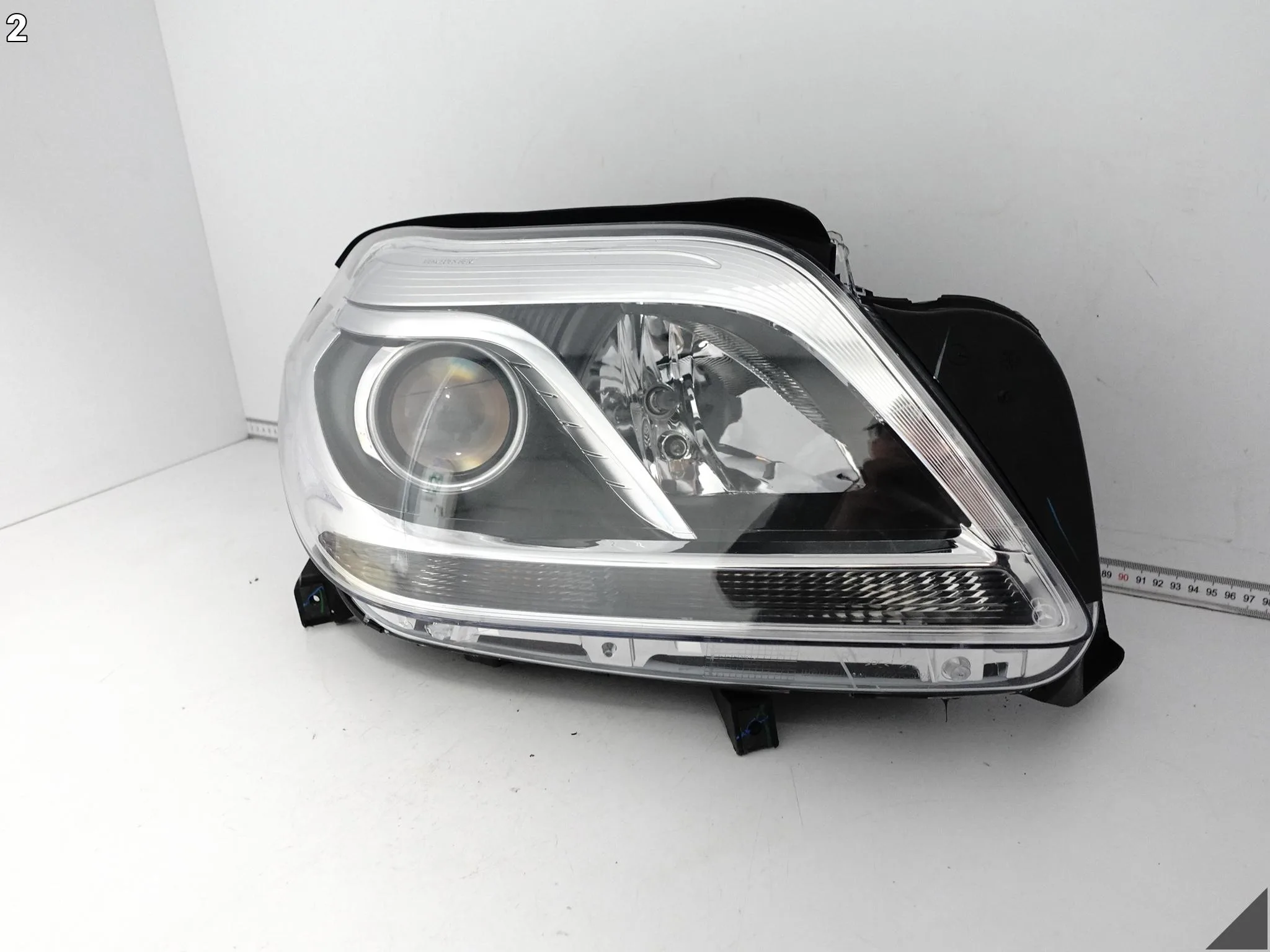 MERCEDES GL II X166 12-15 LAMPA HEADLIGHT ZWYKŁA HALOGEN PRAWA PRZÓD EU 314f33a38e53c14ac5d609f4965dfb22
