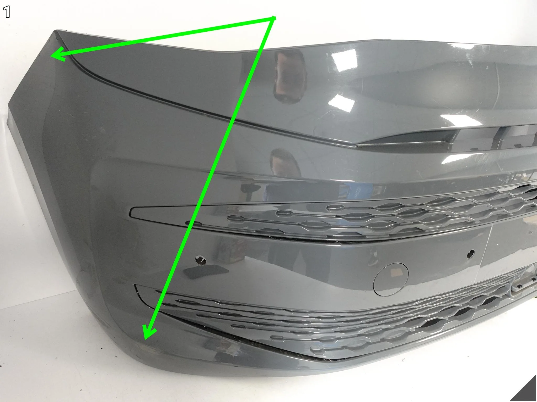 VW MULTIVAN T7 7T0 21- BUMPER ZDERZAK + ATRAPA KRATKA PRZÓD (4xPDC/RADAR) 09e1704dc50d3b70042751fa763ecfb6