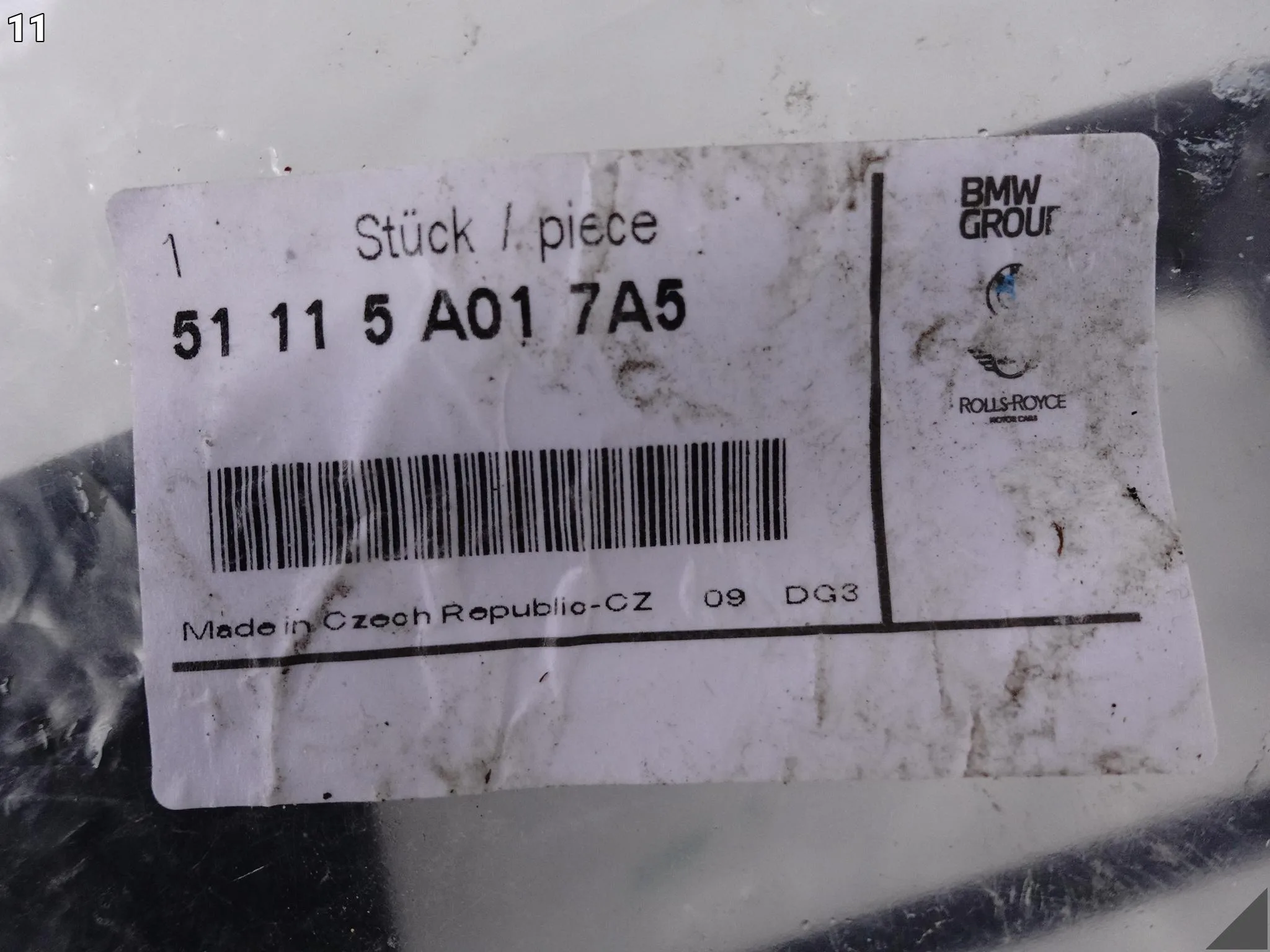 BMW 5 V G60 G61 23- ŚLIZG MOCOWANIE WSPORNIKA W ZDERZAKA PRZÓD LEWY ORG fbb05508ff67389c63d8d93c77e19bcd
