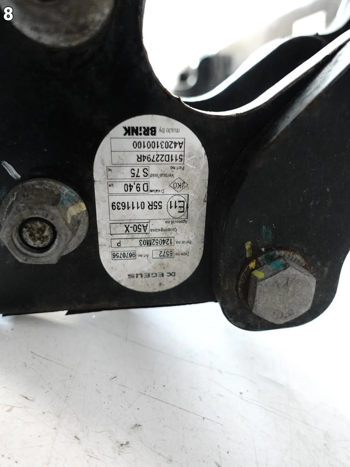 RENAULT KANGOO III MERCEDES CITAN W420 II 21- HAK HOLOWNICZY BELKA TYŁ 3eb093401d7b8eb93525d64cfd7bfb27