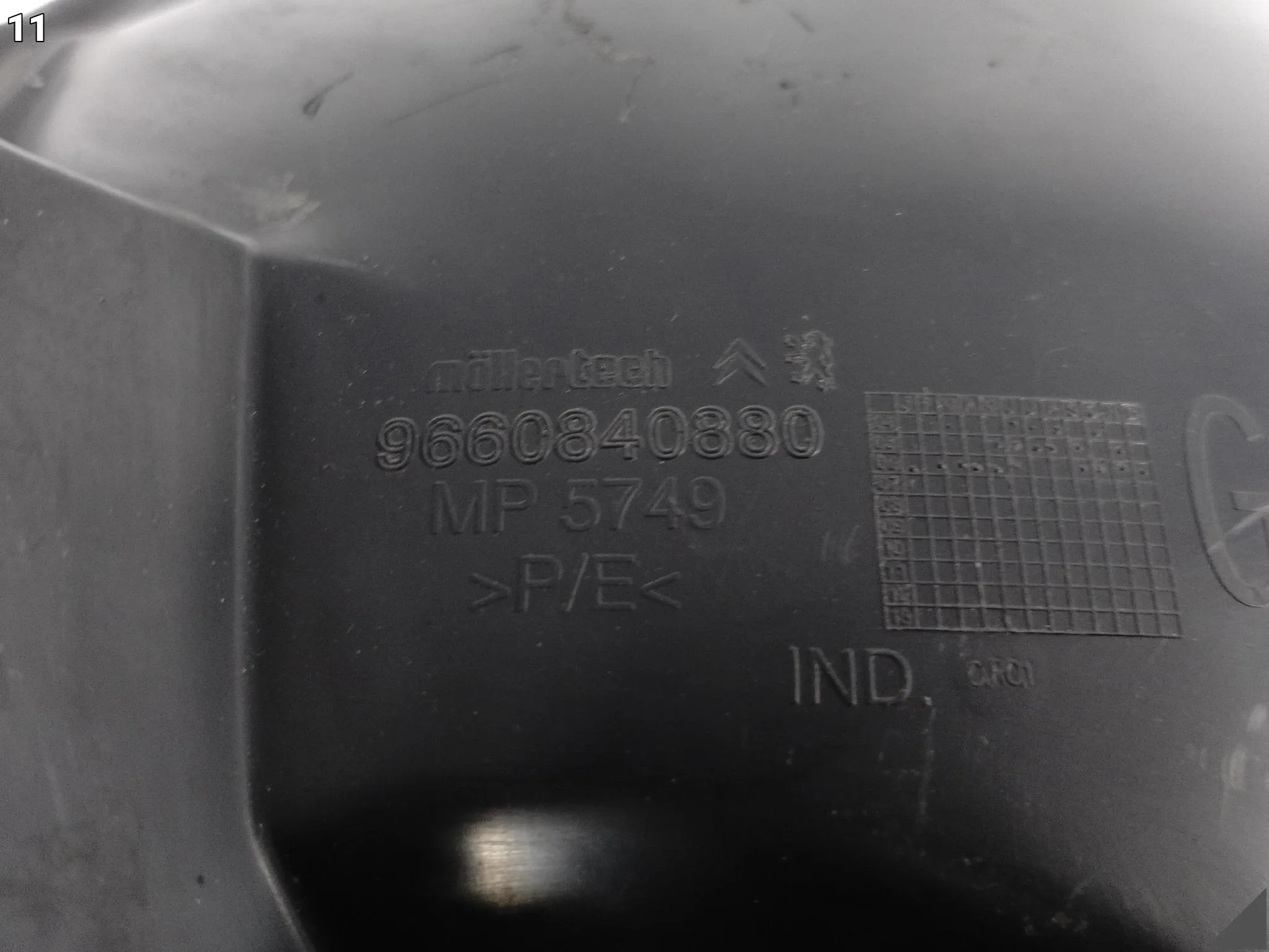 CITROEN C6 05-12 NADKOLE PRZEDNIA CZĘŚĆ LEWE PRZÓD + CZUJNIKI ZMIANY PASA 52784a8a3e00ab2200c1f06f2b848bd4