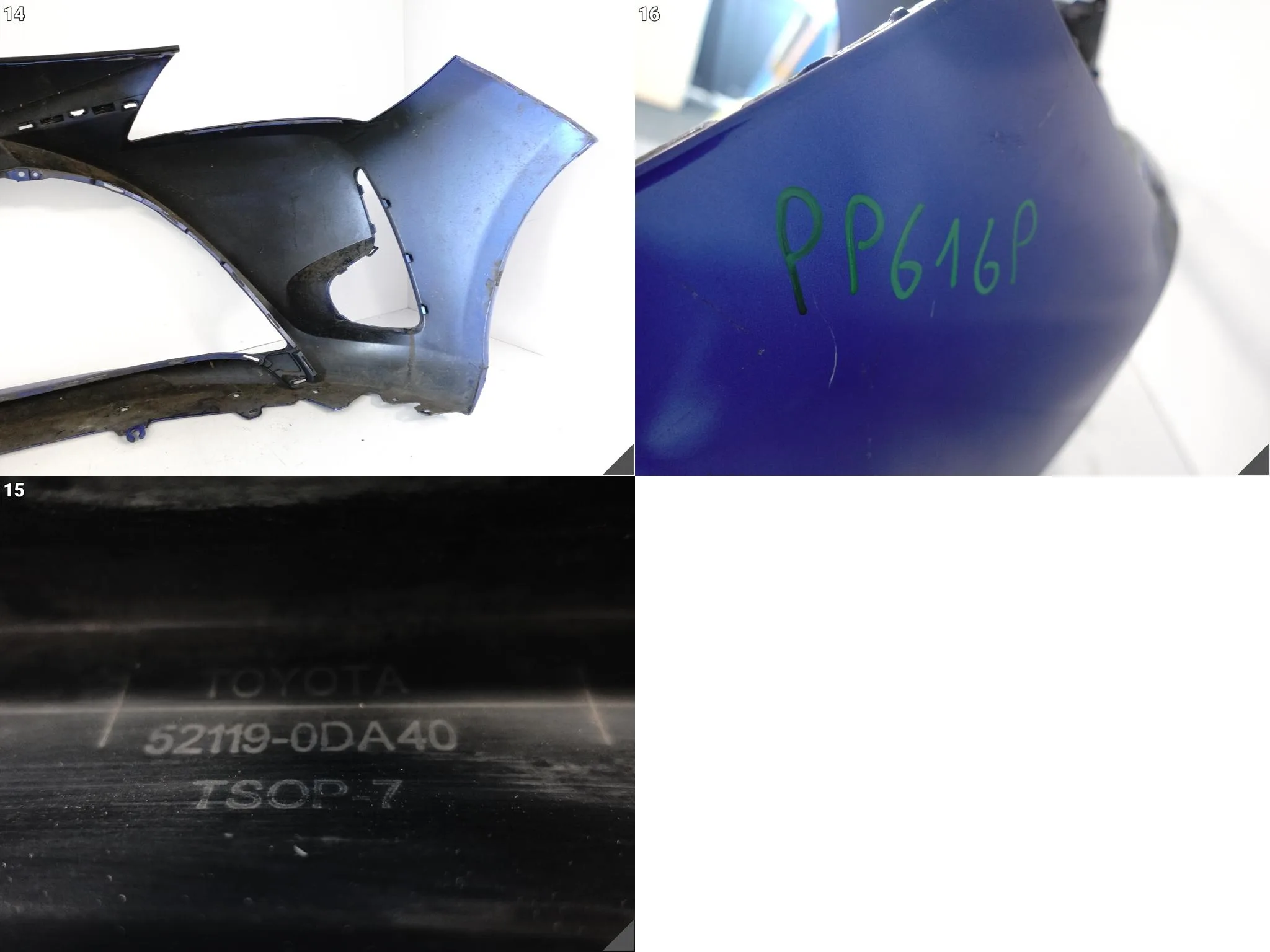 TOYOTA YARIS III 3 DRUGI LIFT 17-20 ZDERZAK BUMPER PRZÓD 52119-0DA40 47f103bcd30af1cdde0de930d771cbc2