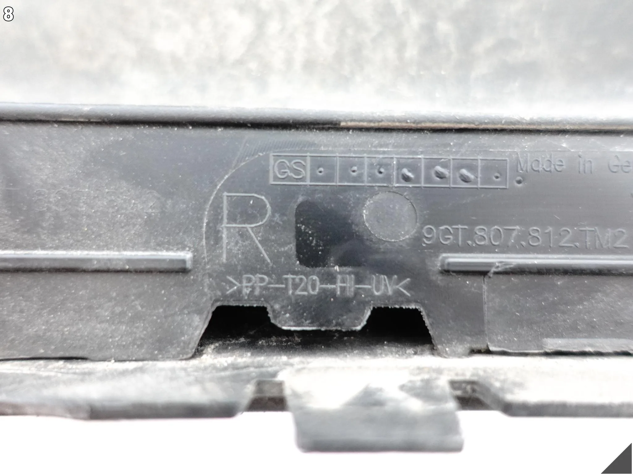 PORSCHE 911 992 9GT GT3RS GT3 RS 21- DOKŁADKA SPOILER W ZDERZAK TYŁ PRAWA cdd48315f5ada0538d5e295f197724b8