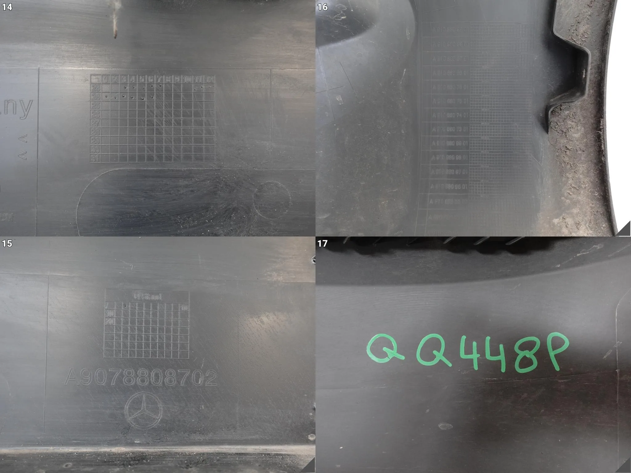MERCEDES SPRINTER W907 W910 18- ZDERZAK BUMPER KRATKA PRZÓD A9078808702 f67ca38ce3345800dfcd02423cabb258