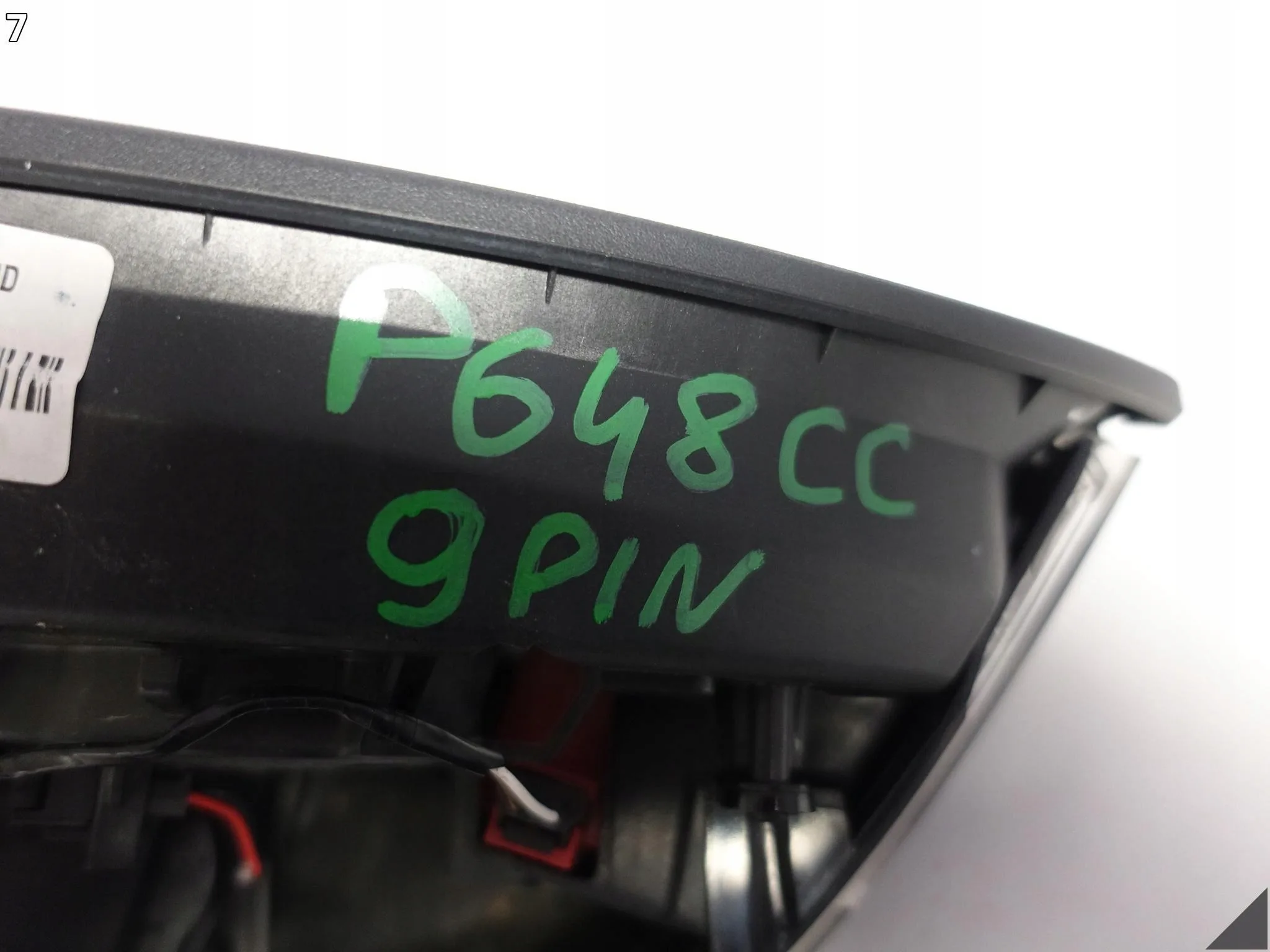 SEAT TARRACO 5FJ LUSTERKO LEWE ZEWNĘTRZNE STELAŻ 9 PIN EU 70ed21084fecab3954f8fba407fb5abd